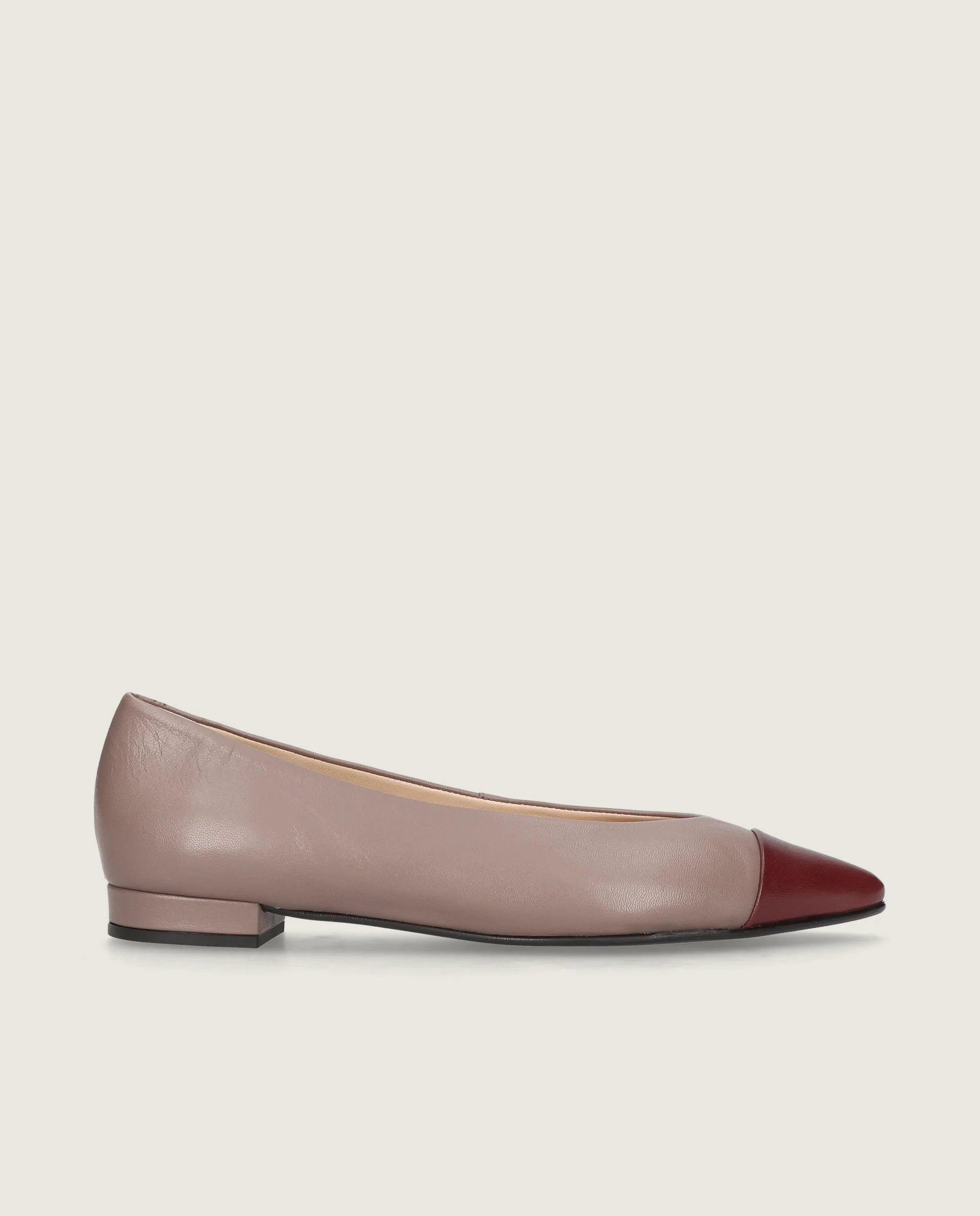 Bailarinas Elise Grises Piel - Image 3