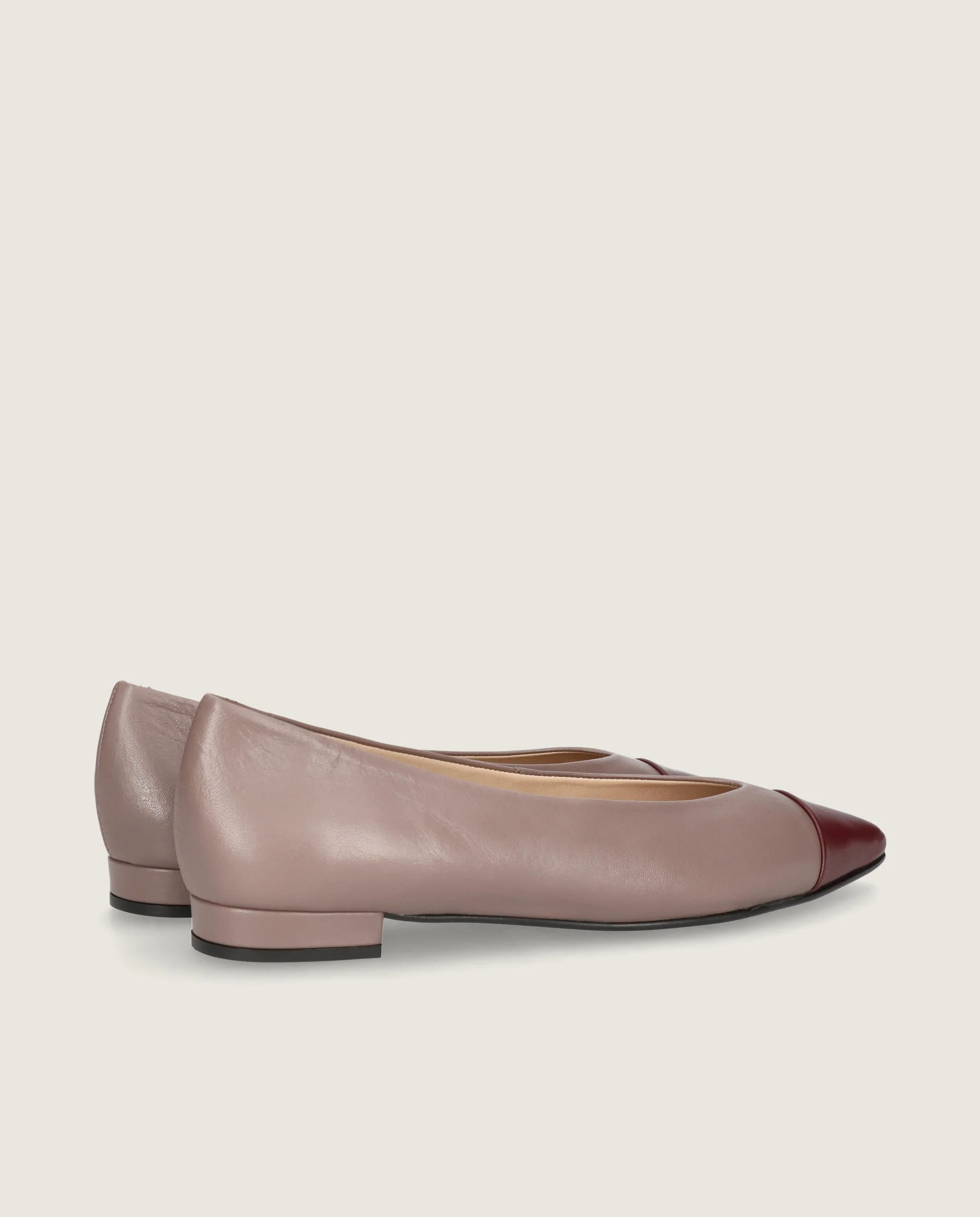 Bailarinas Elise Grises Piel - Image 4