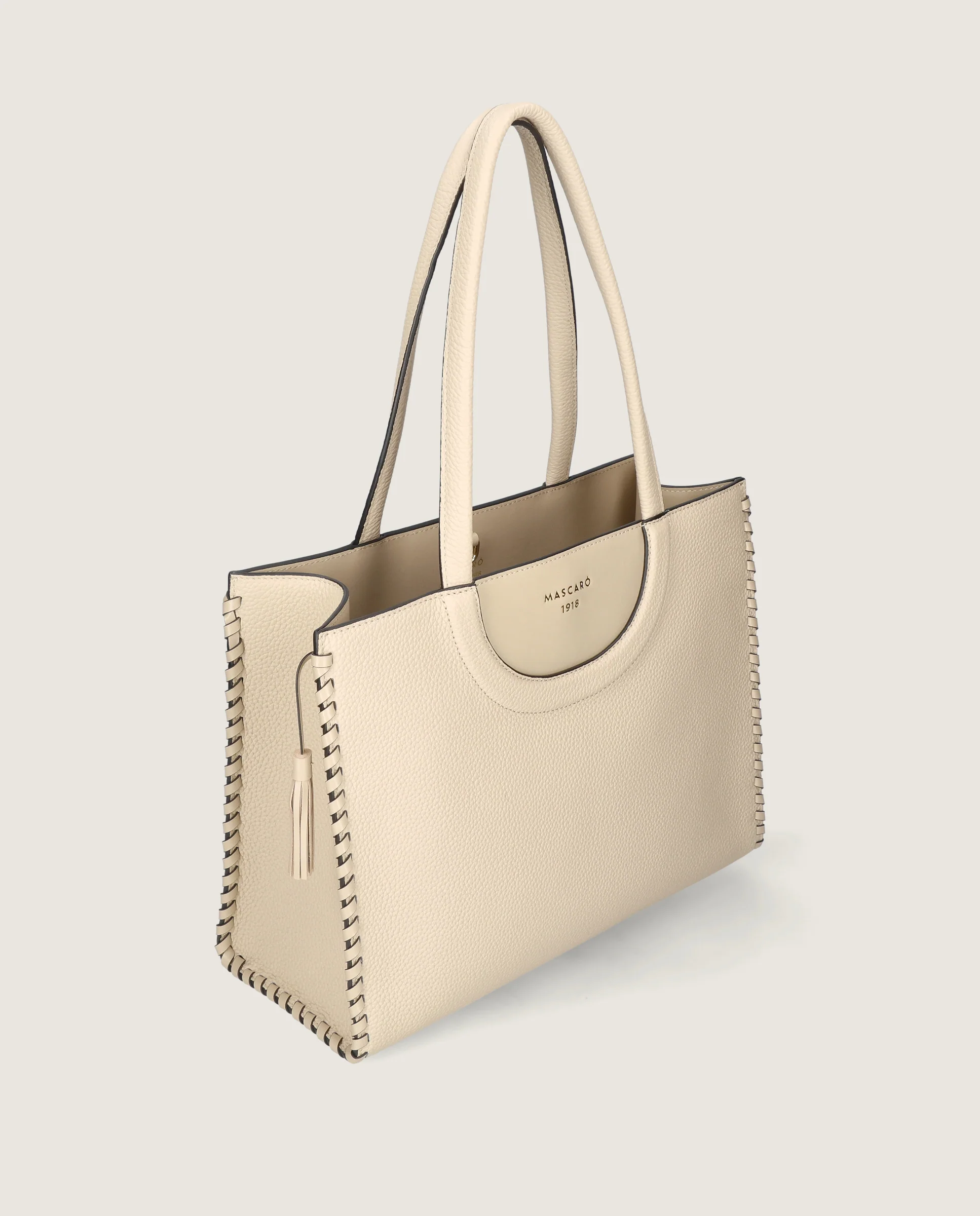 Bolsos Bags Blancos Piel - Image 2