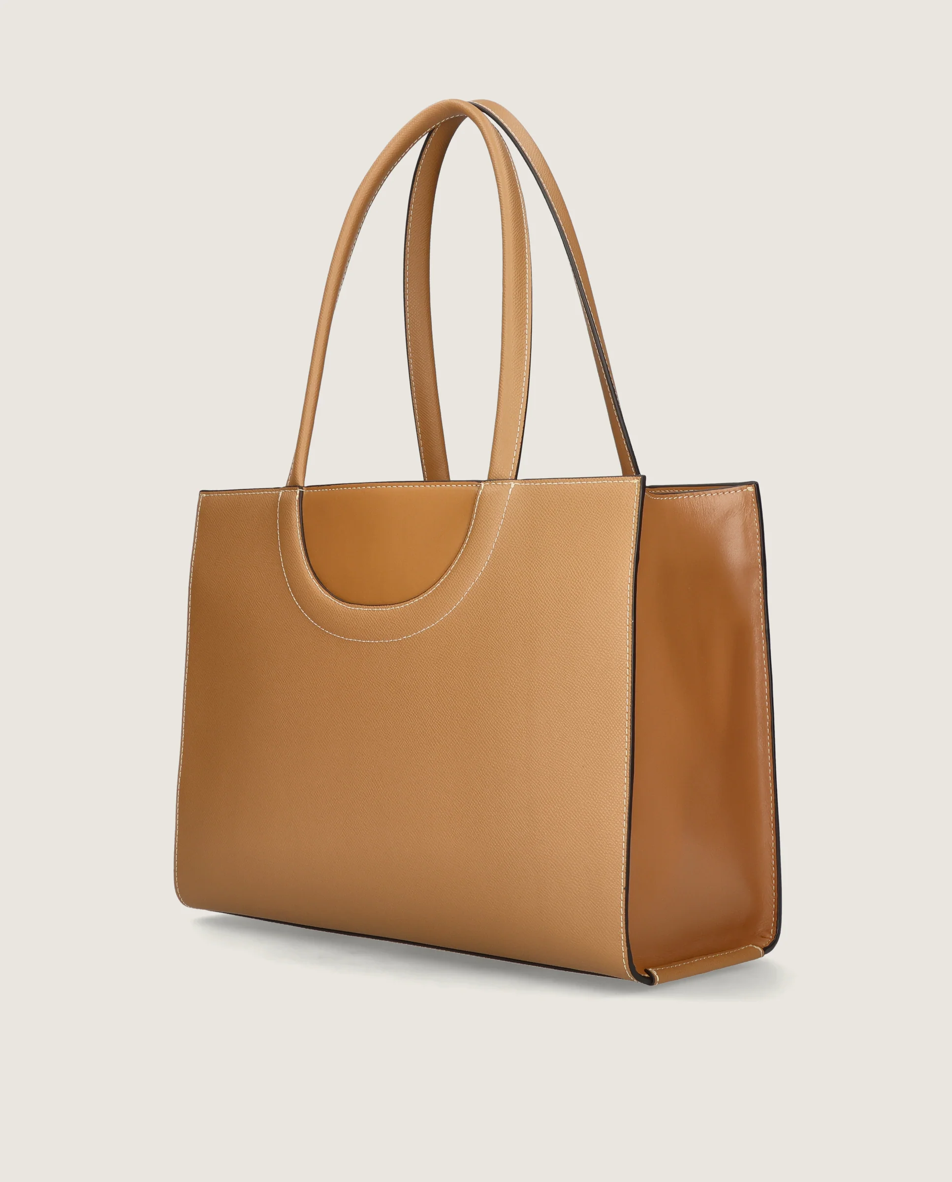 Bolsos Bags Marrones Piel - Image 4