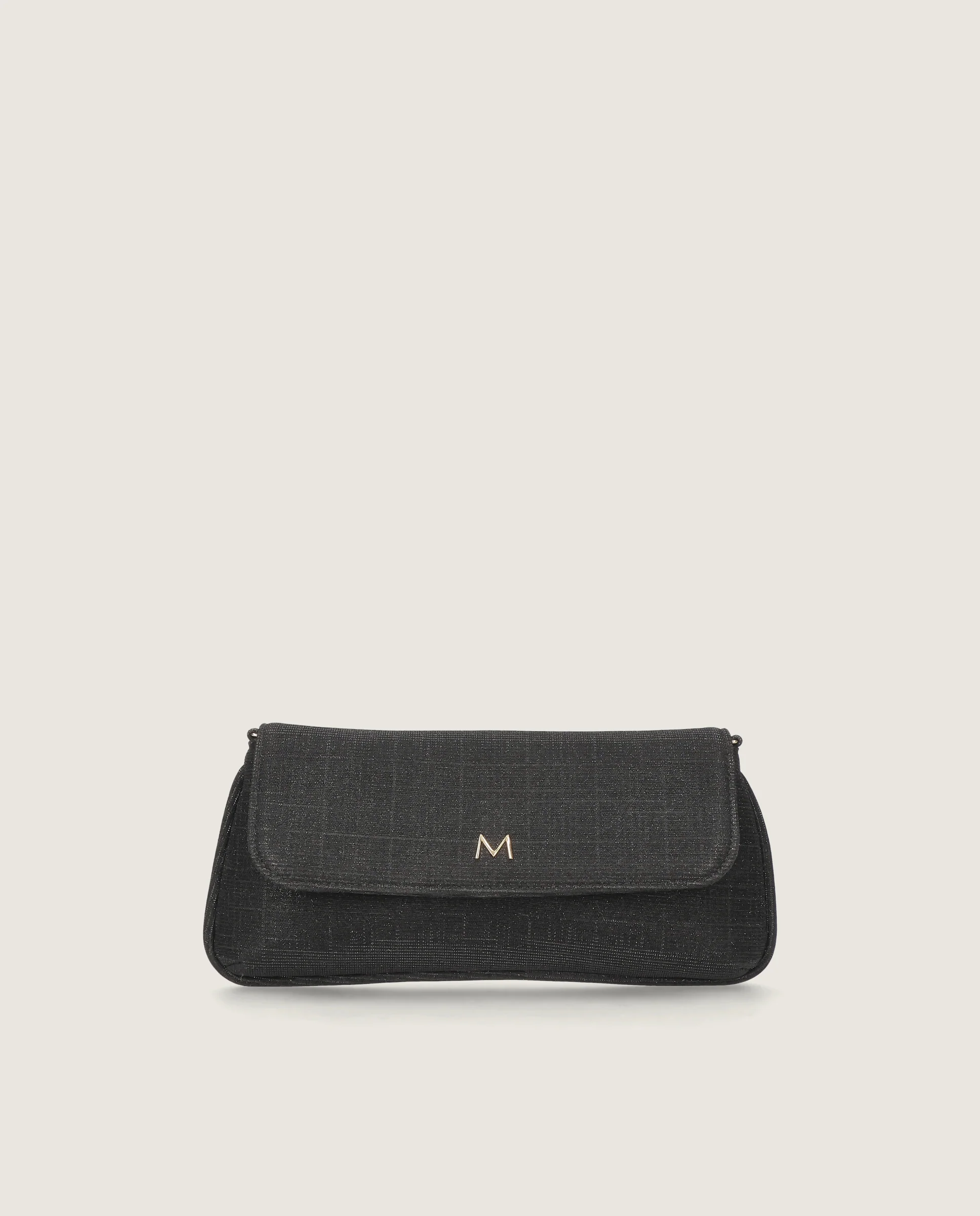 Bolsos Bags Negros Tejidos metalizados