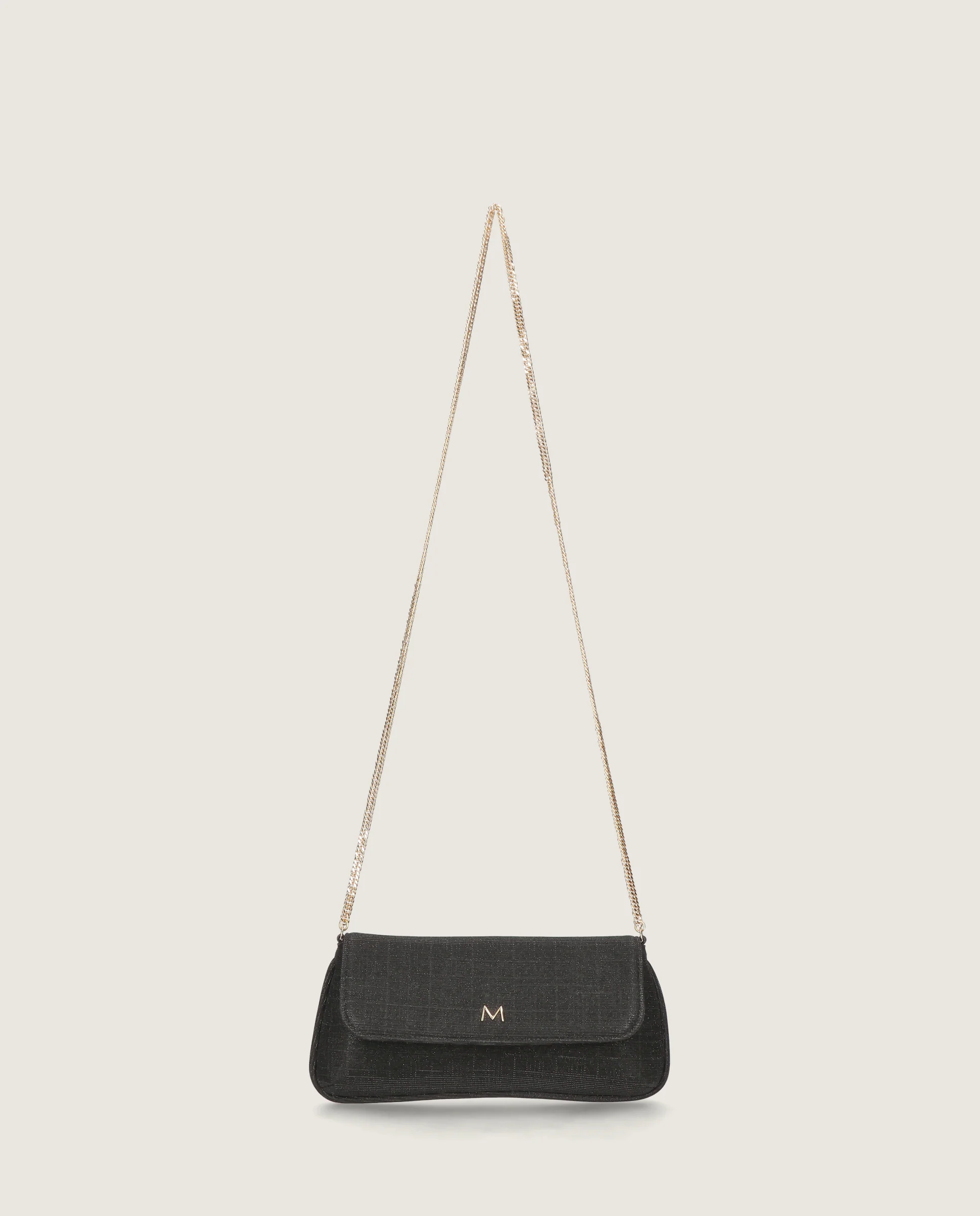 Bolsos Bags Negros Tejidos metalizados - Image 5