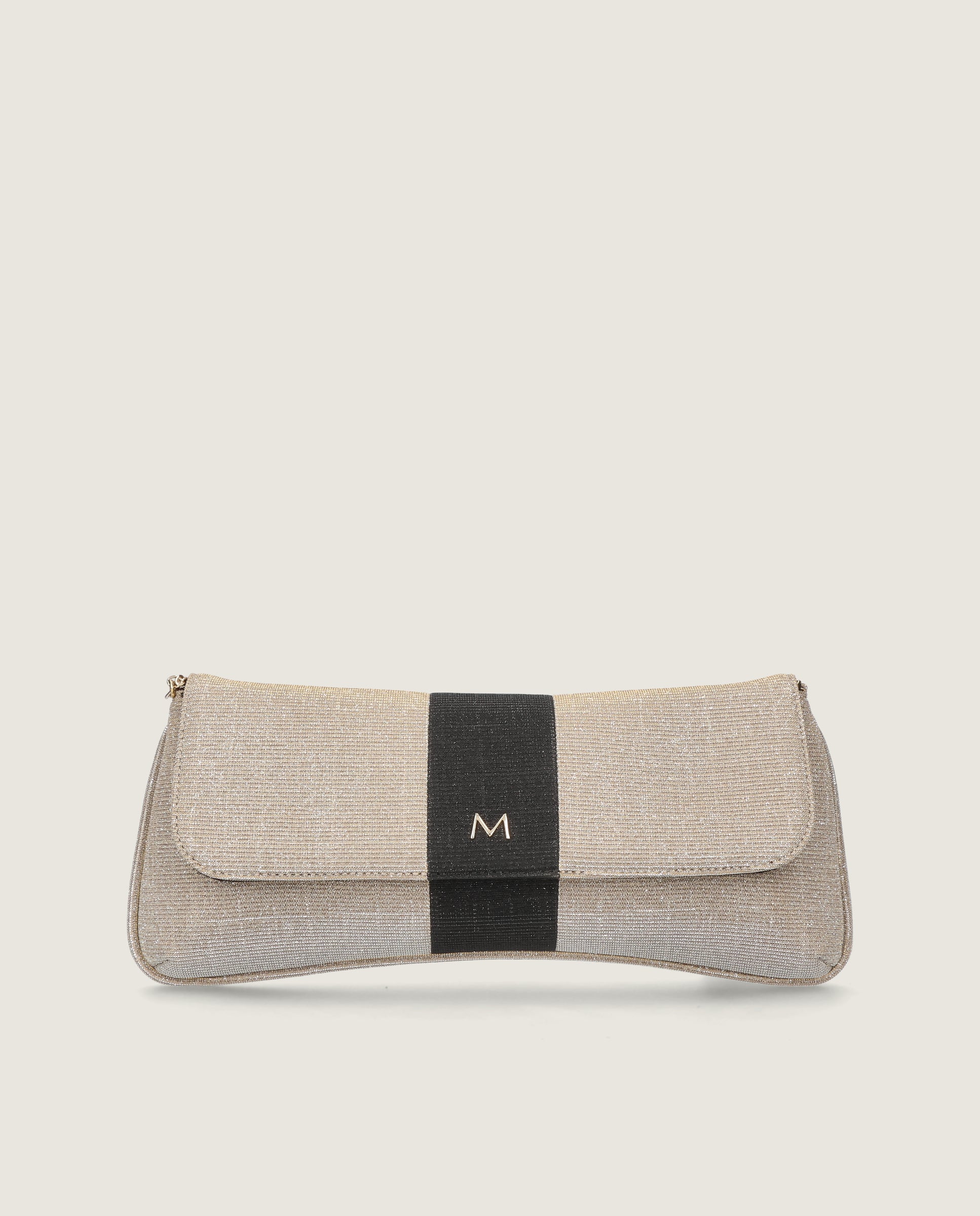 Bolsos Bags Plateados Tejidos