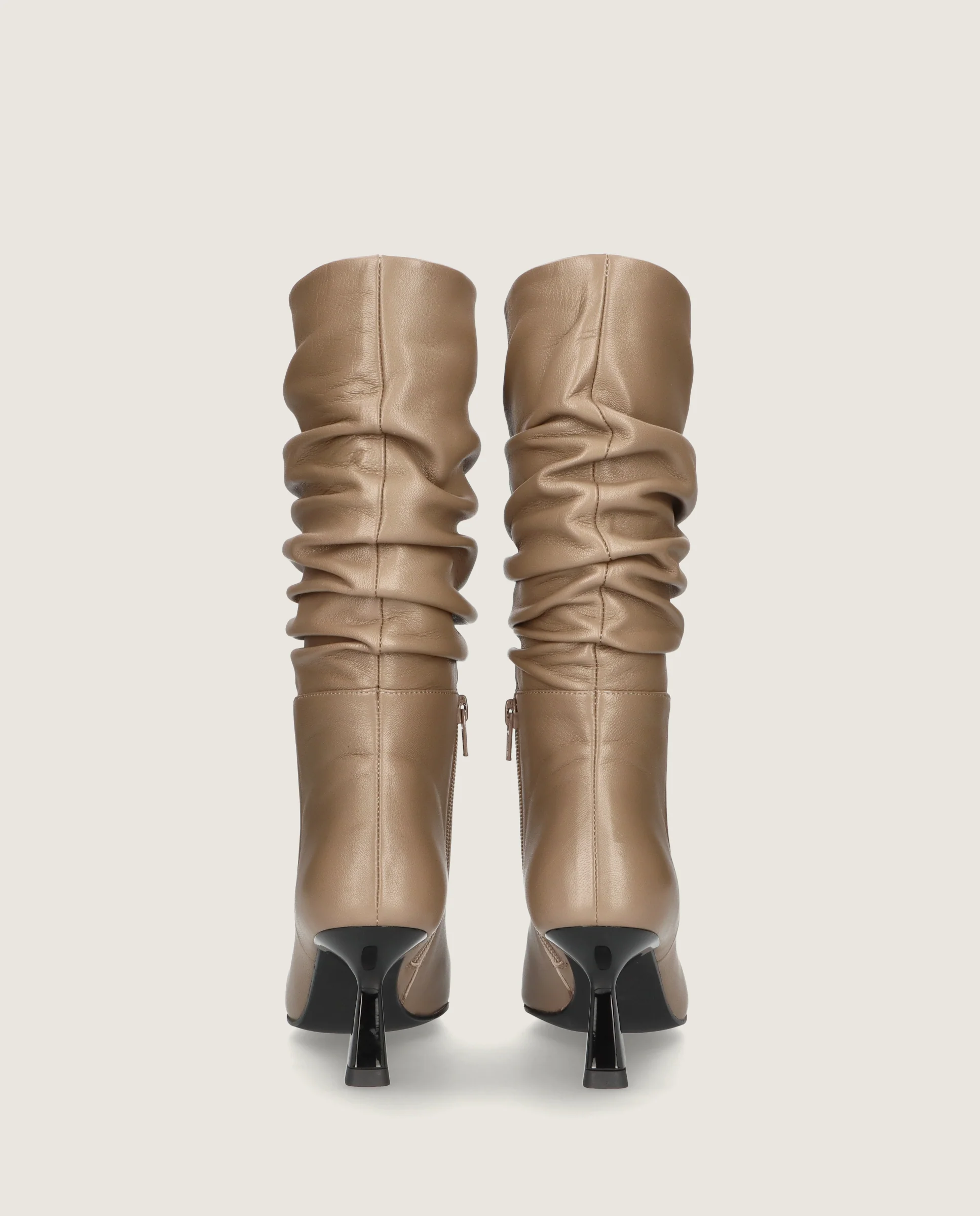 Botas Aretha Beiges Piel - Image 2