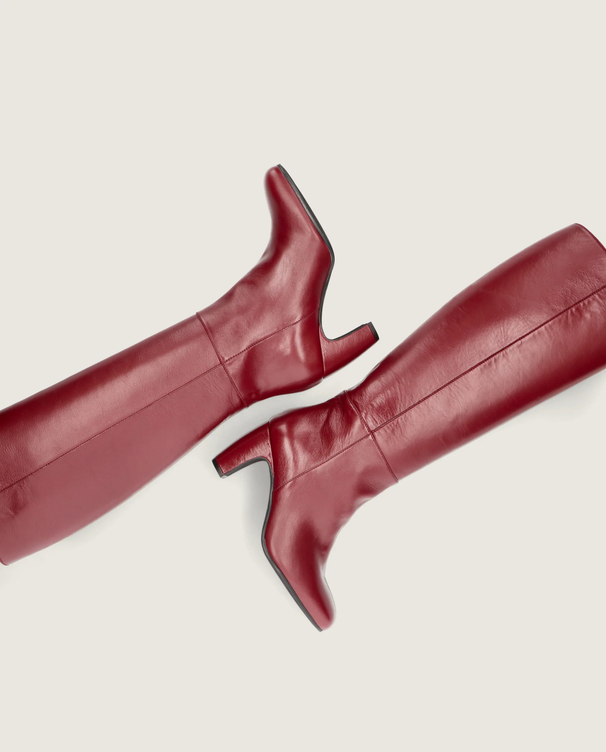 Botas Emily Rojos Piel - Image 4