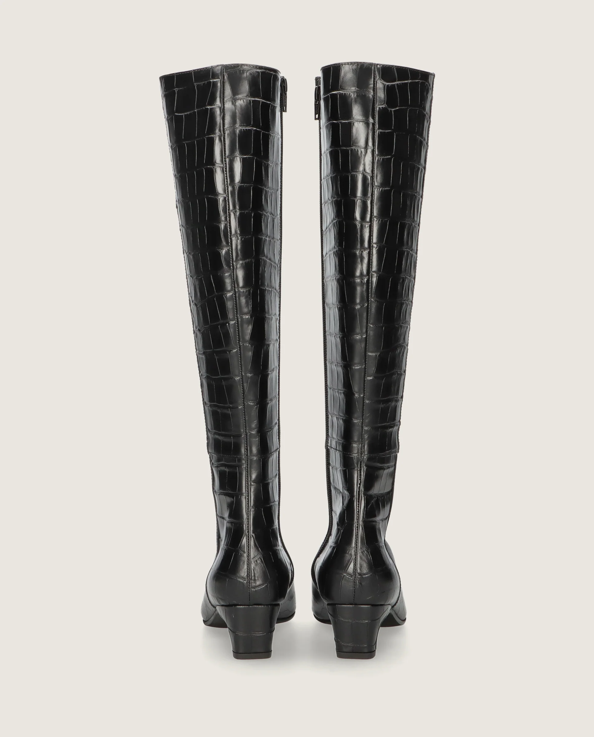Botas Greta Negros Pieles estampadas - Image 2