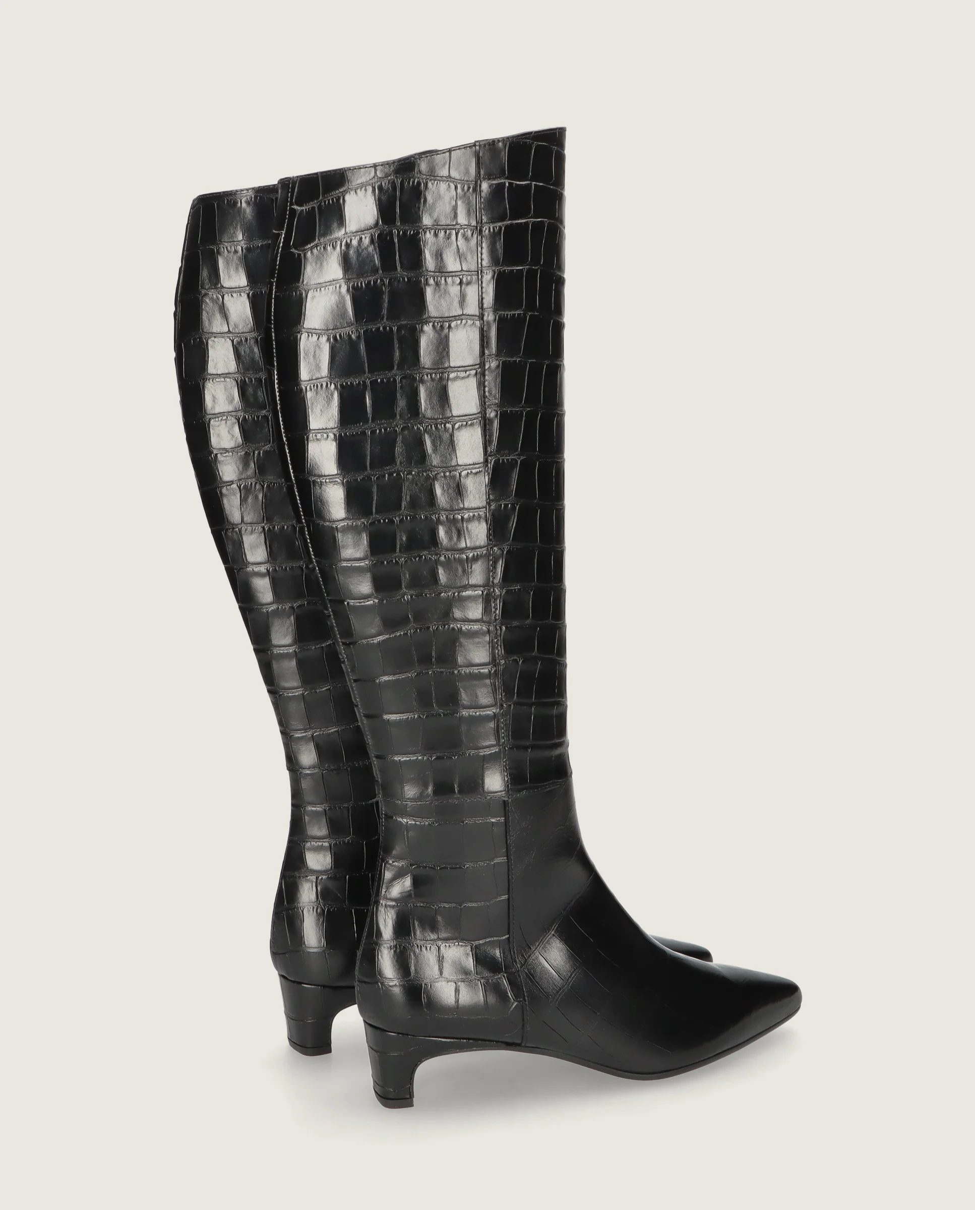 Botas Greta Negros Pieles estampadas - Image 4