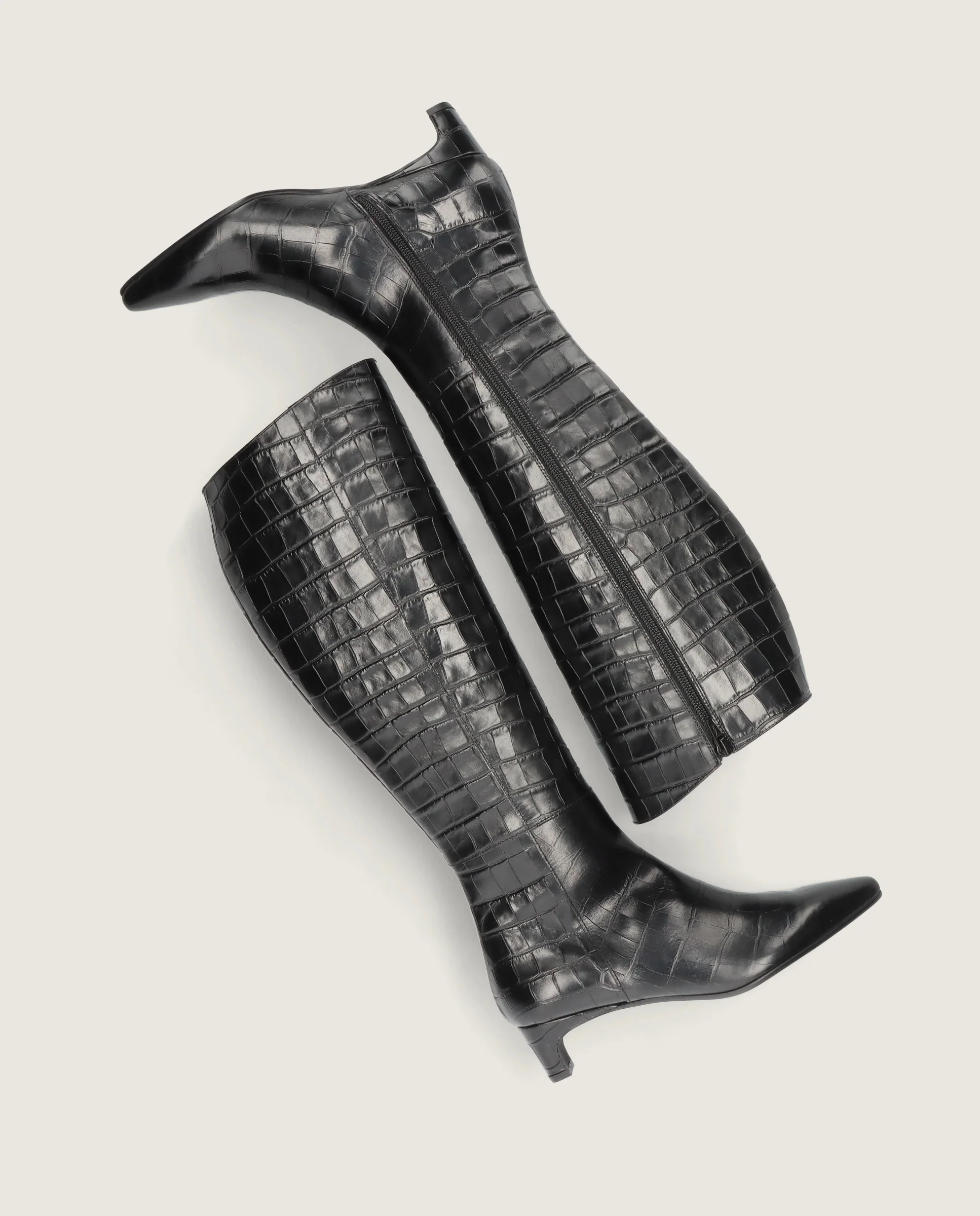 Botas Greta Negros Pieles estampadas - Image 5