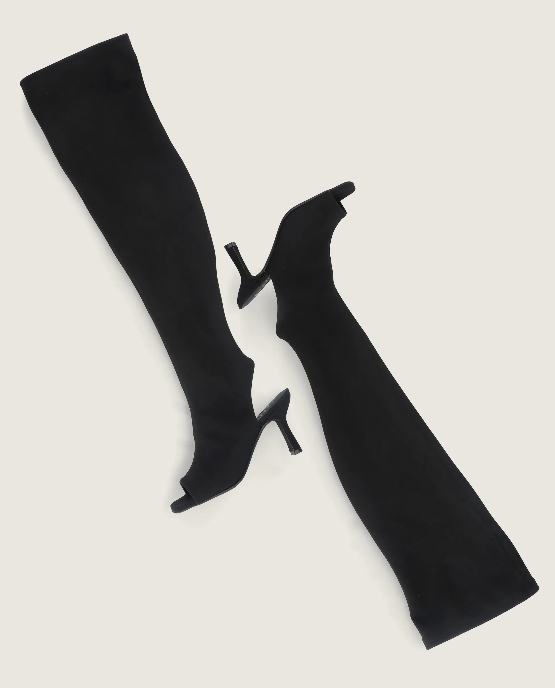 Botas Mykonos Negros Tejidos - Image 4