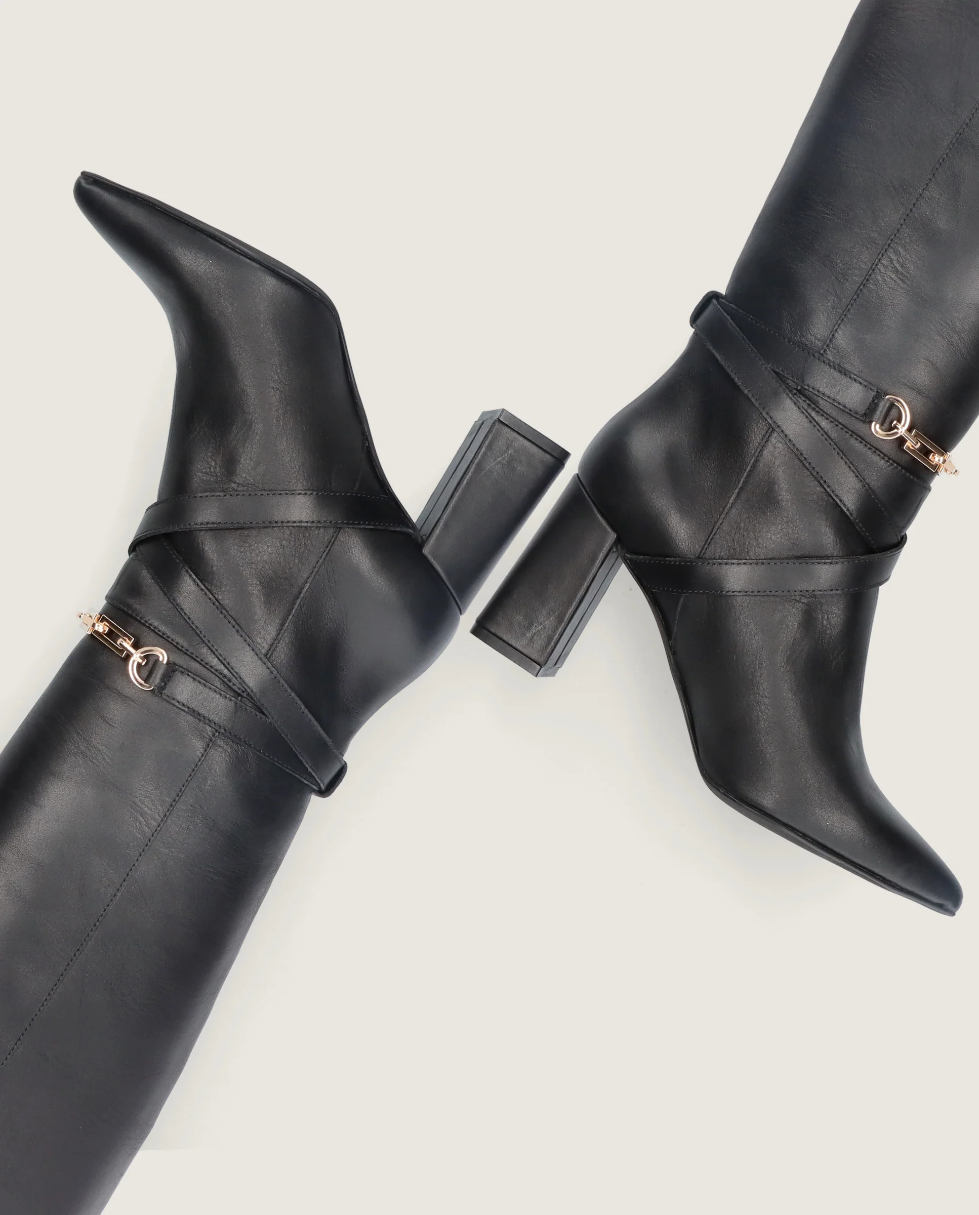 Botas Renata Negros Piel - Image 4