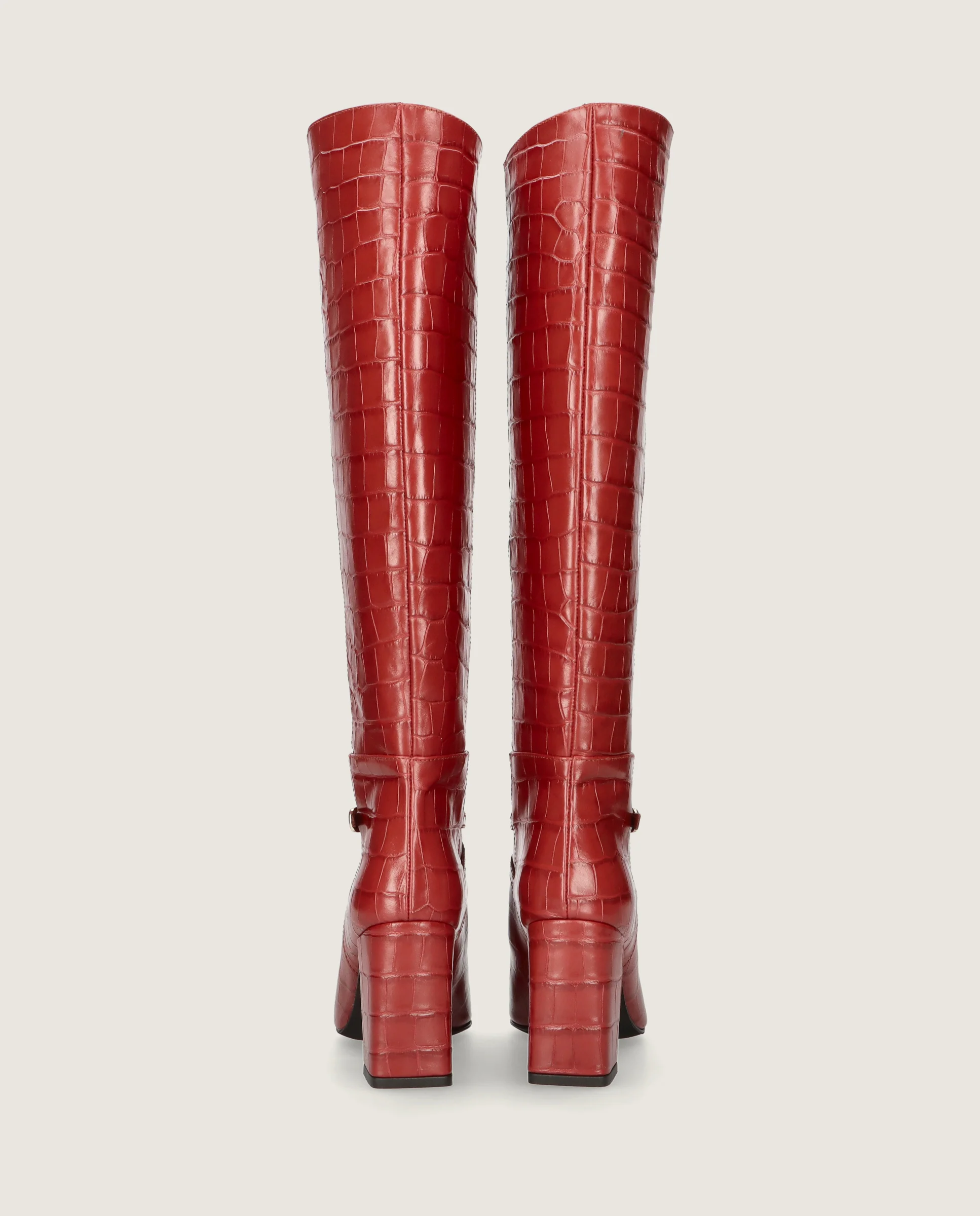 Botas Renata Rojos Pieles estampadas - Image 2