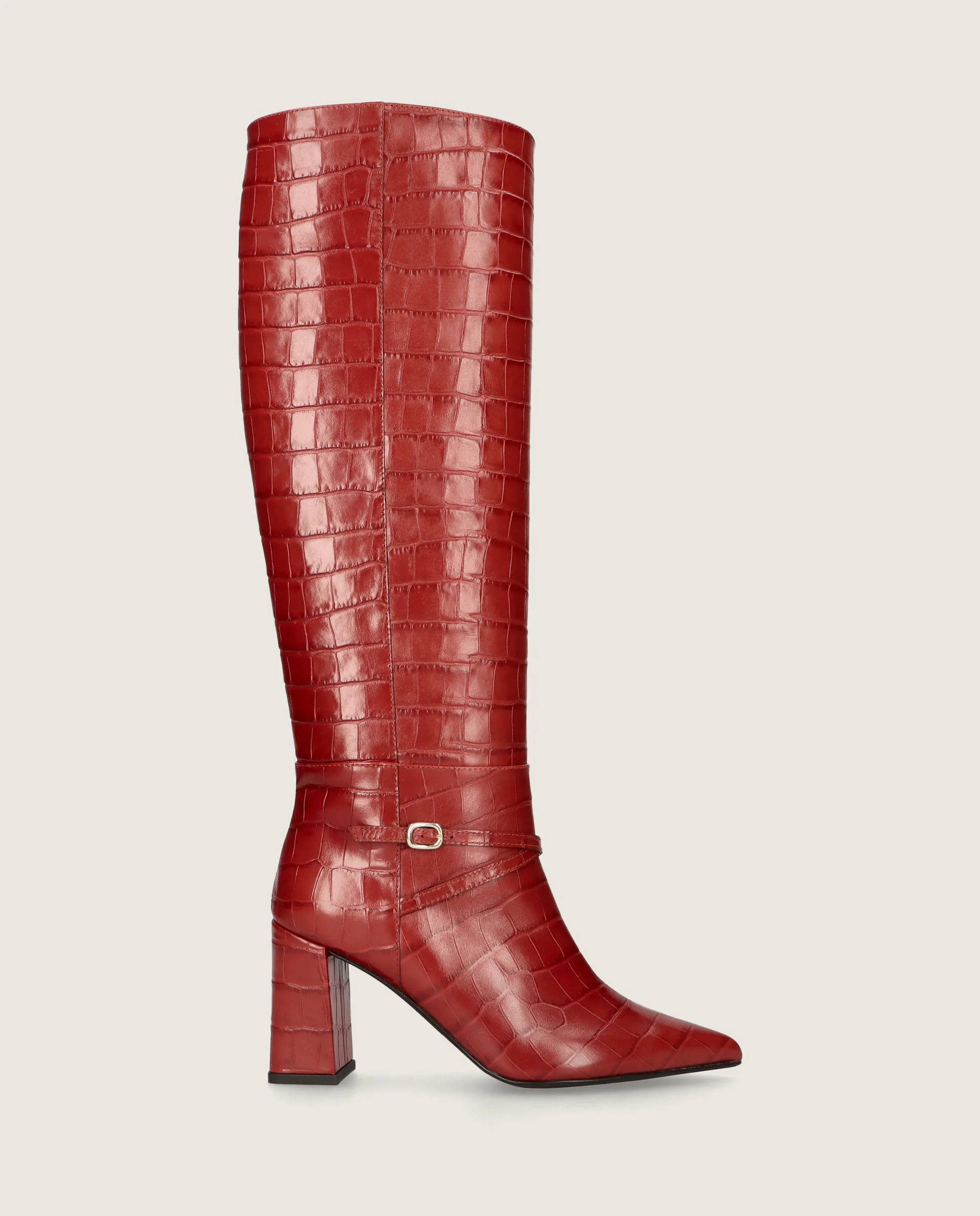 Botas Renata Rojos Pieles estampadas - Image 3