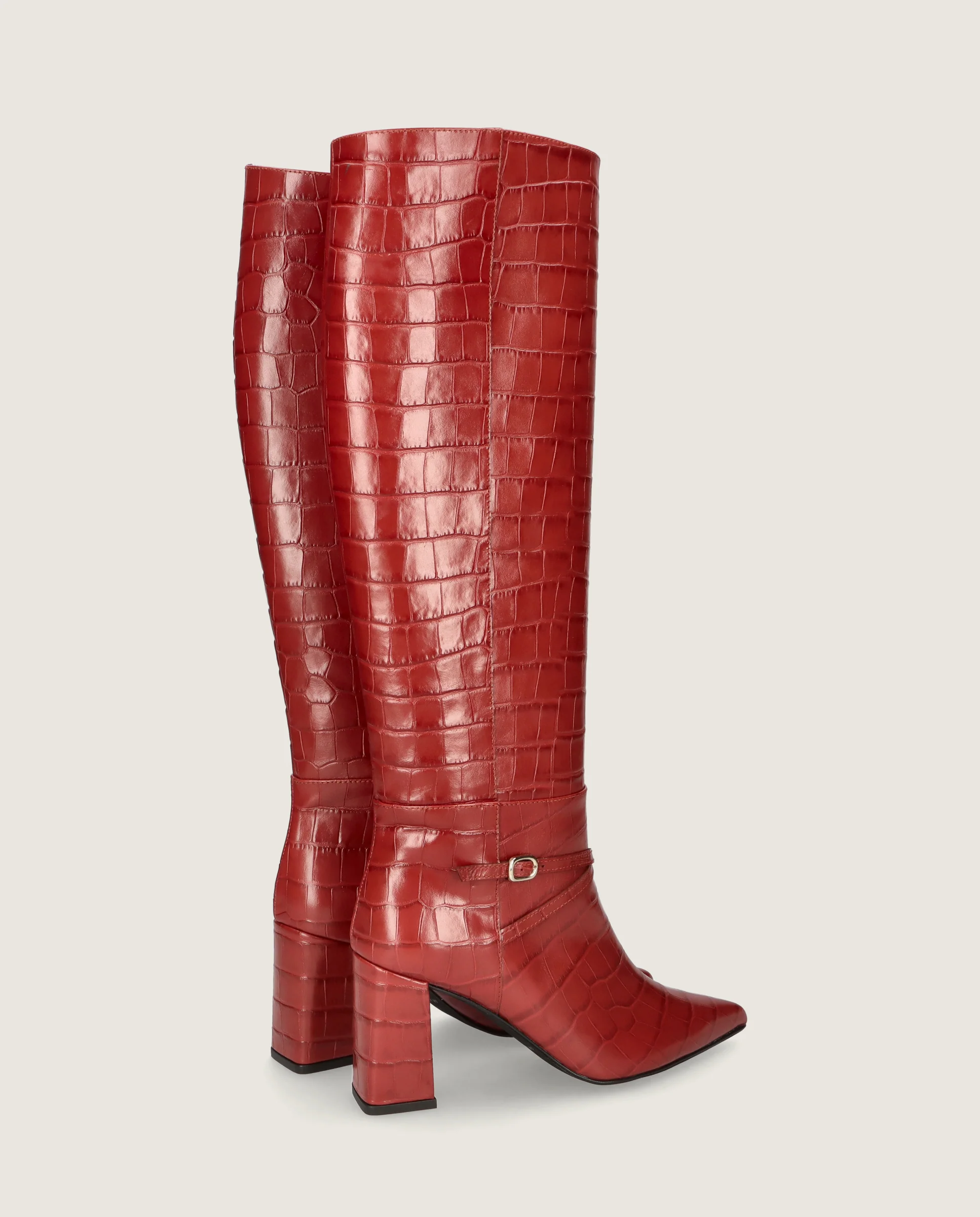 Botas Renata Rojos Pieles estampadas - Image 4