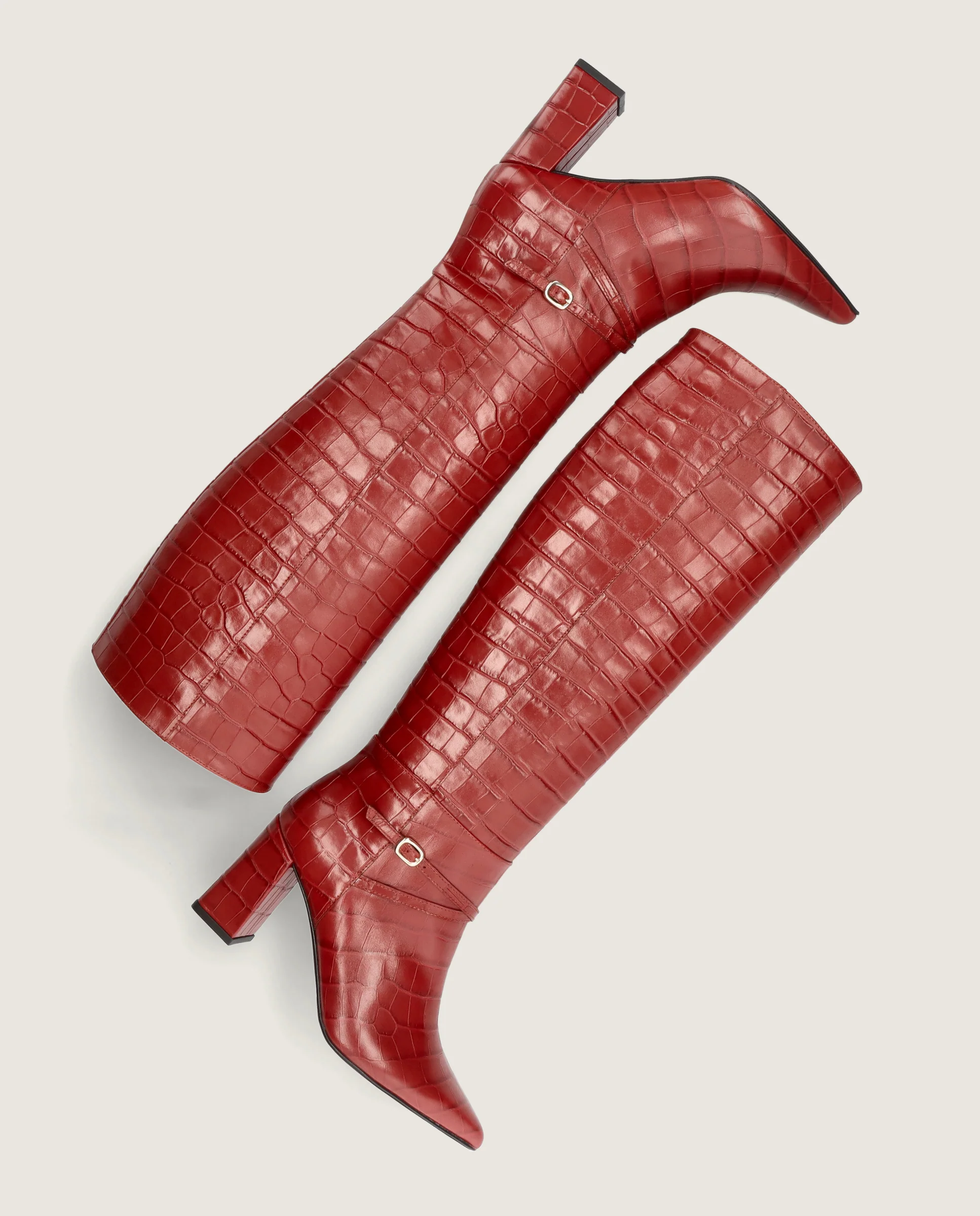 Botas Renata Rojos Pieles estampadas - Image 5