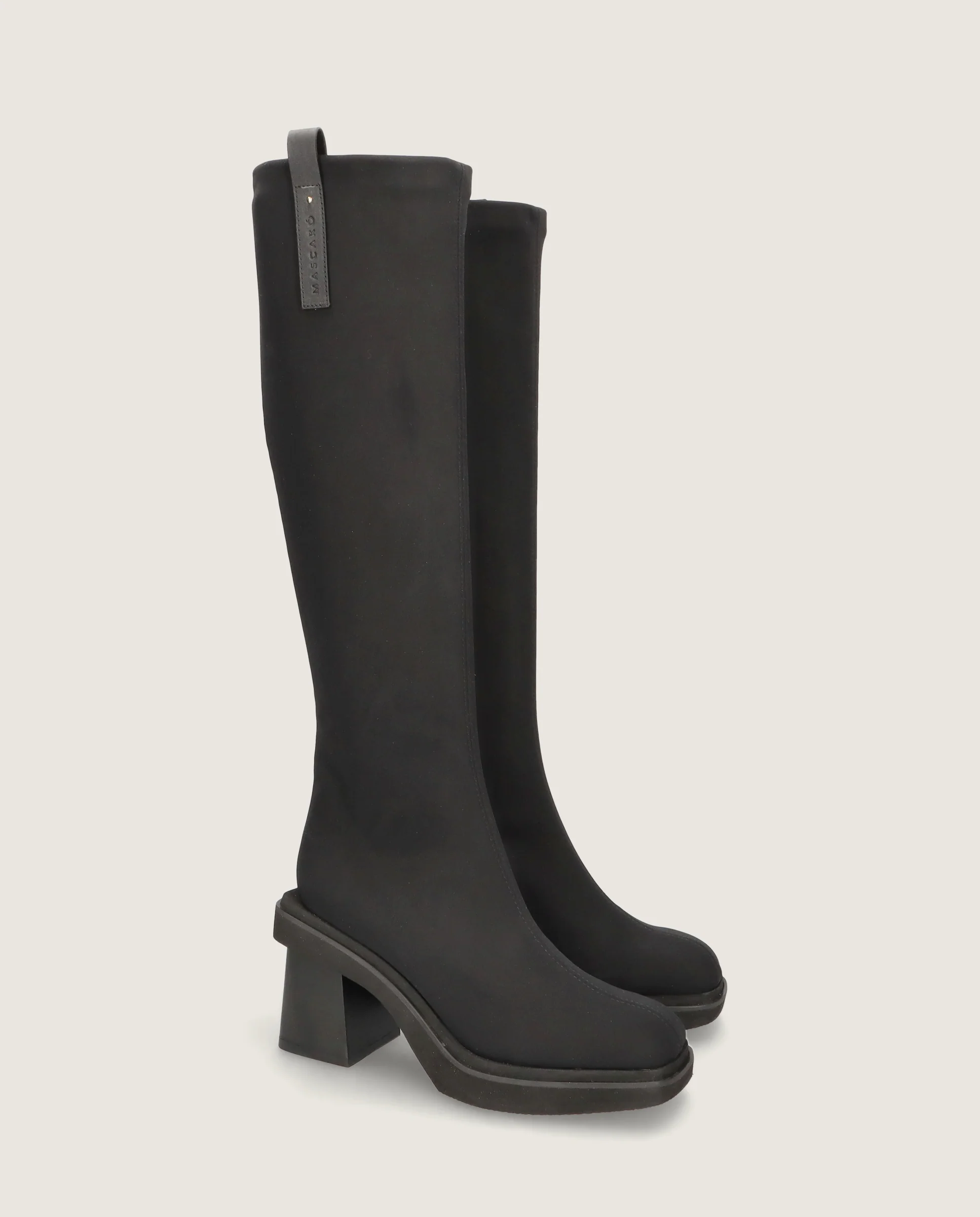 Botas Sandra Negros Tejidos