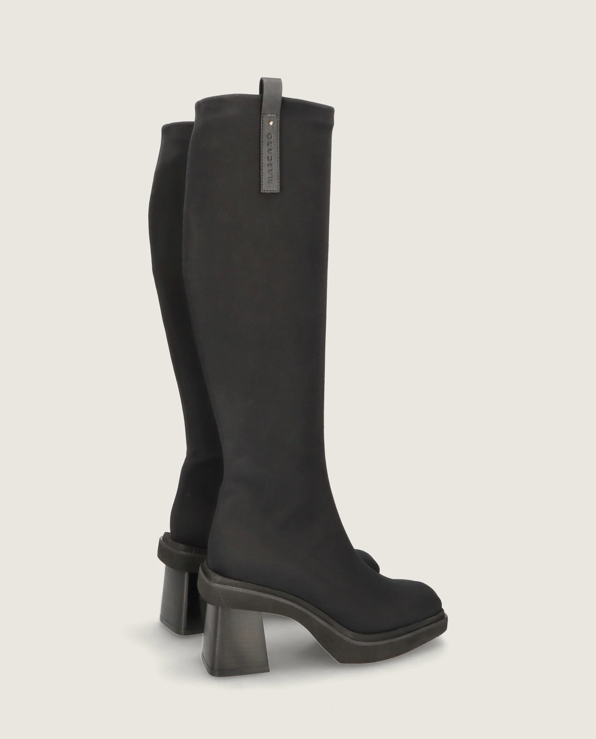 Botas Sandra Negros Tejidos - Image 4