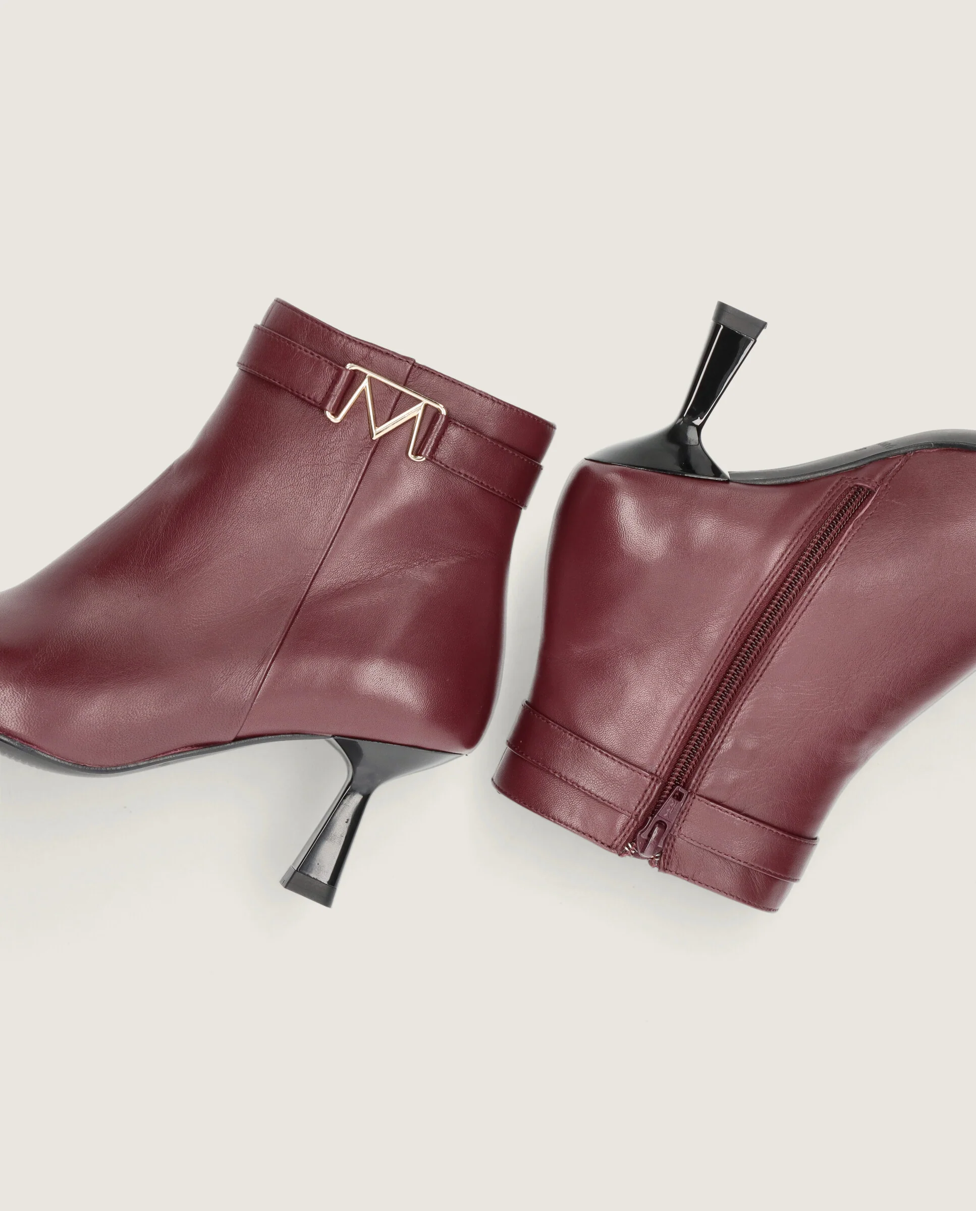 Botines Aretha Rojos Piel - Image 5