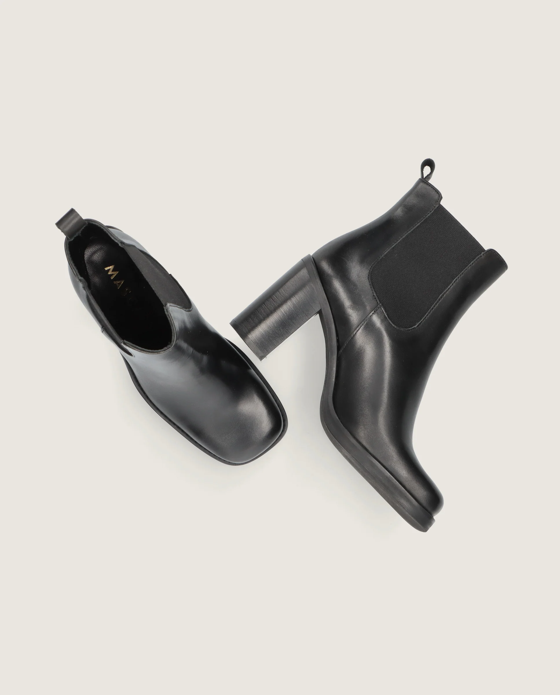 Botines Asha Negros Piel - Image 4