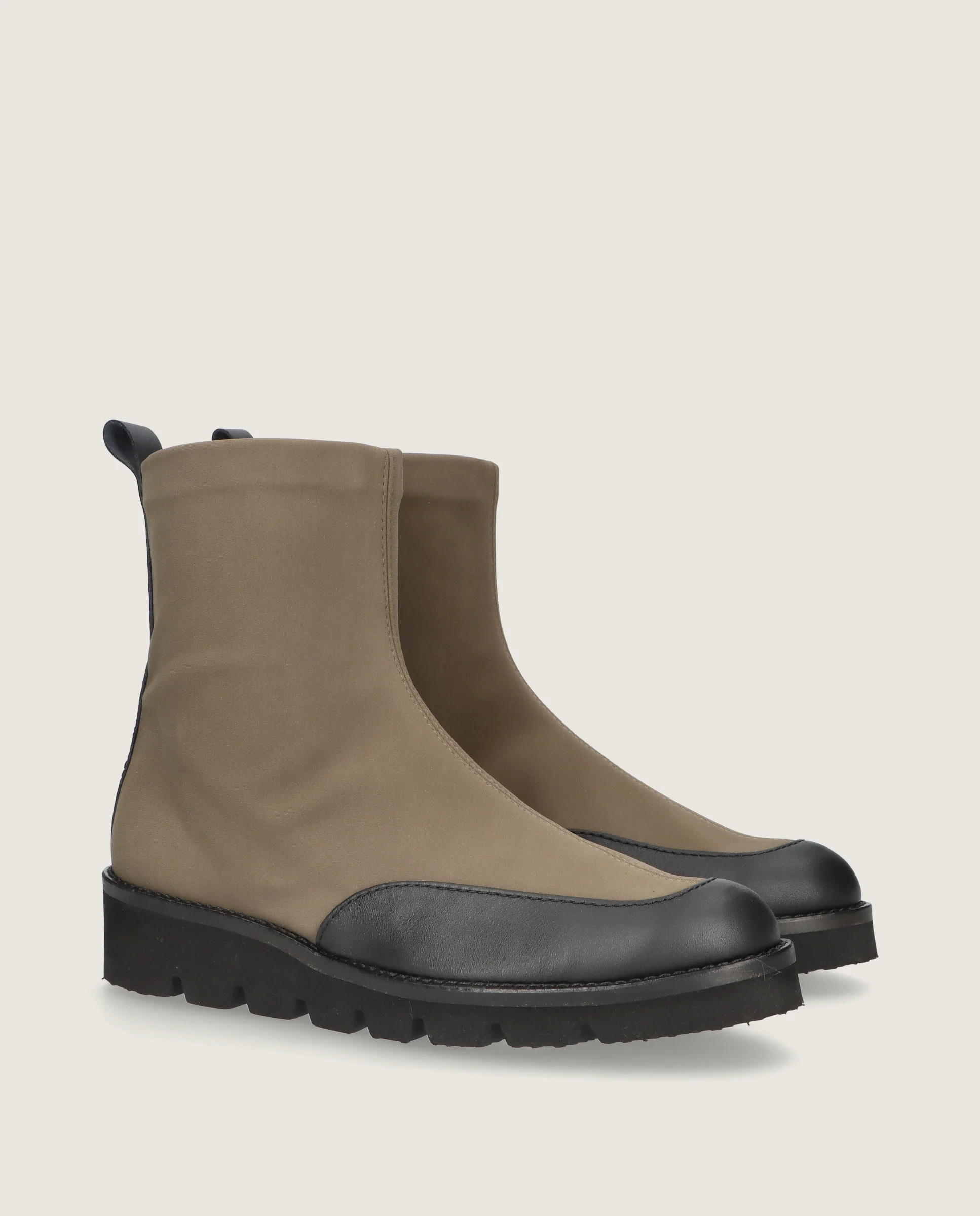 Botines Bette Verdes Tejidos