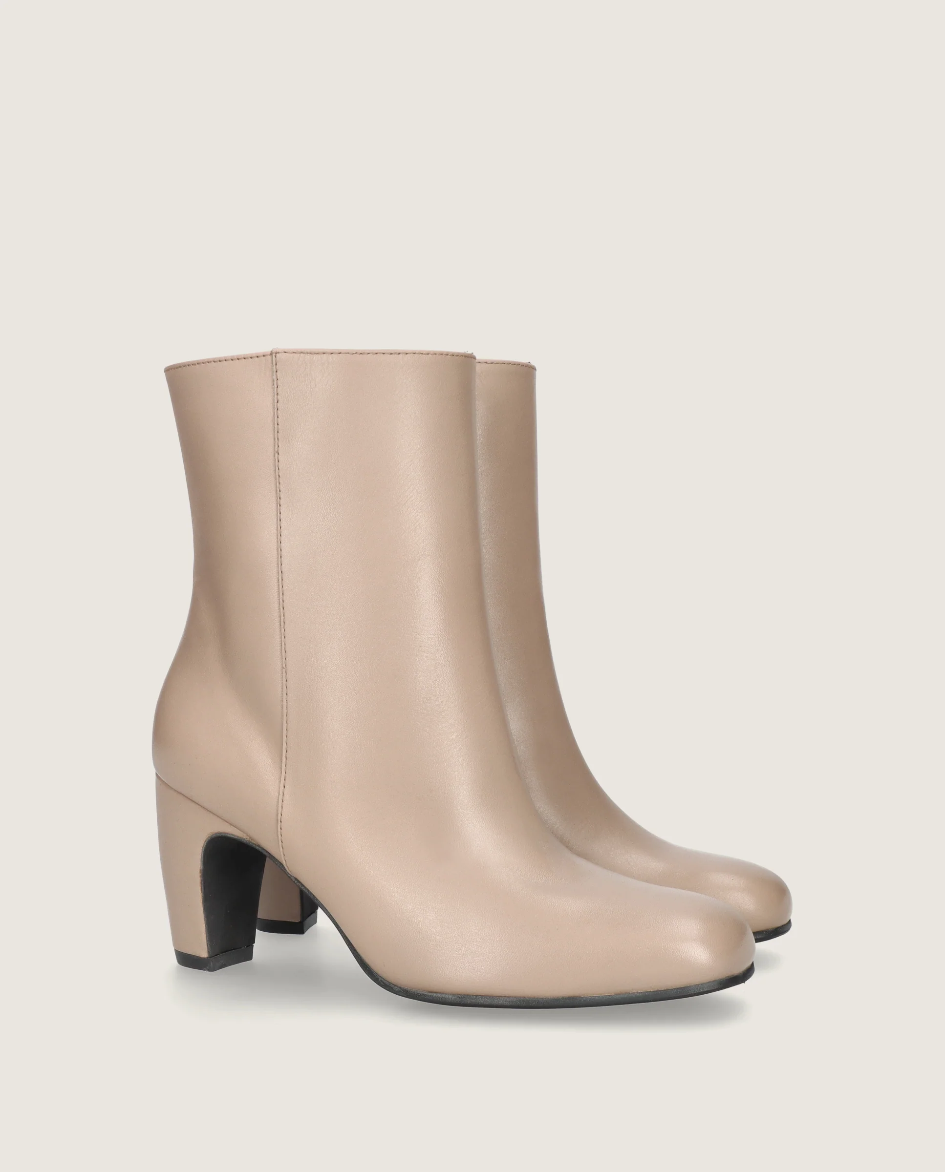 Botines Emily Beiges Piel