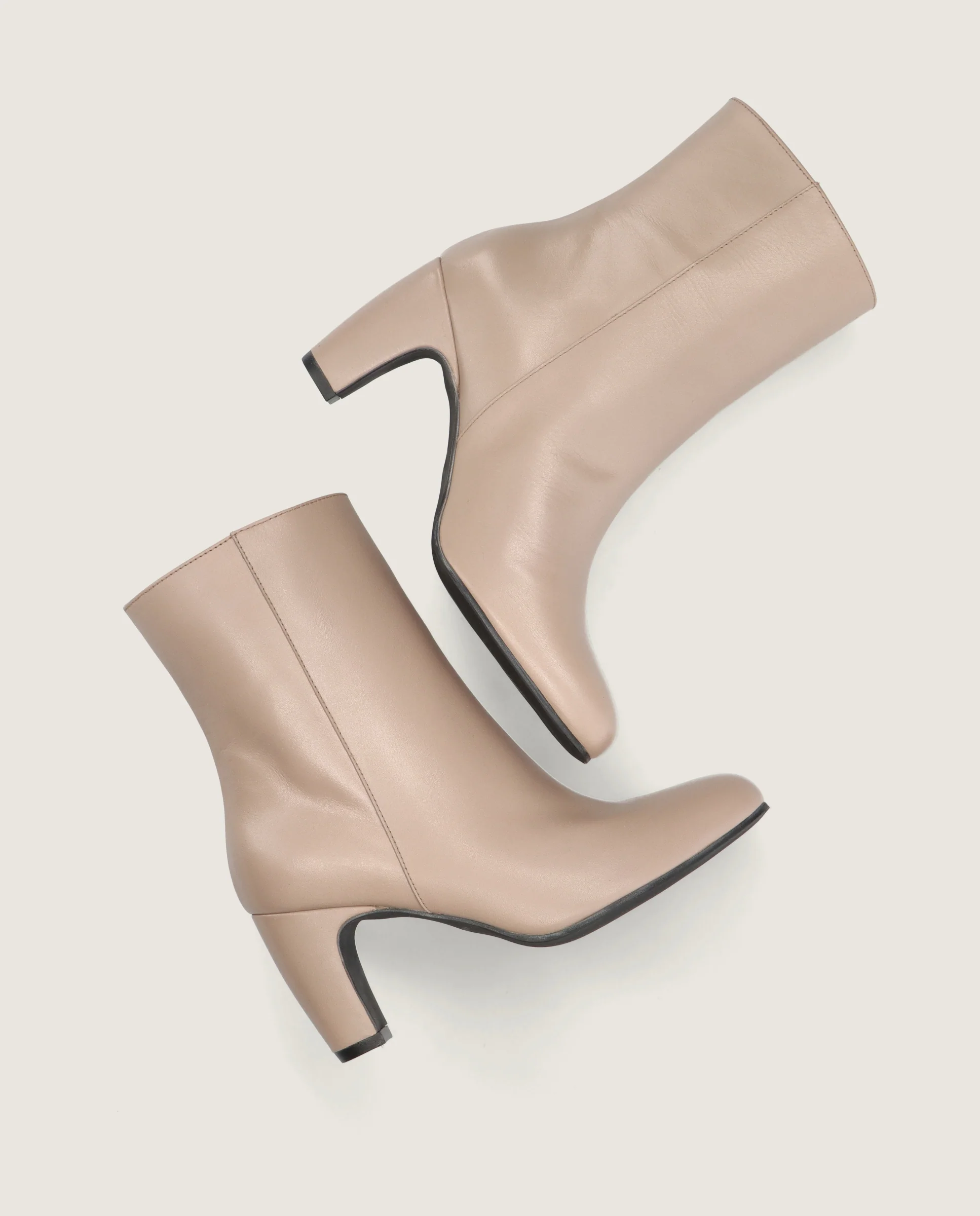 Botines Emily Beiges Piel - Image 4