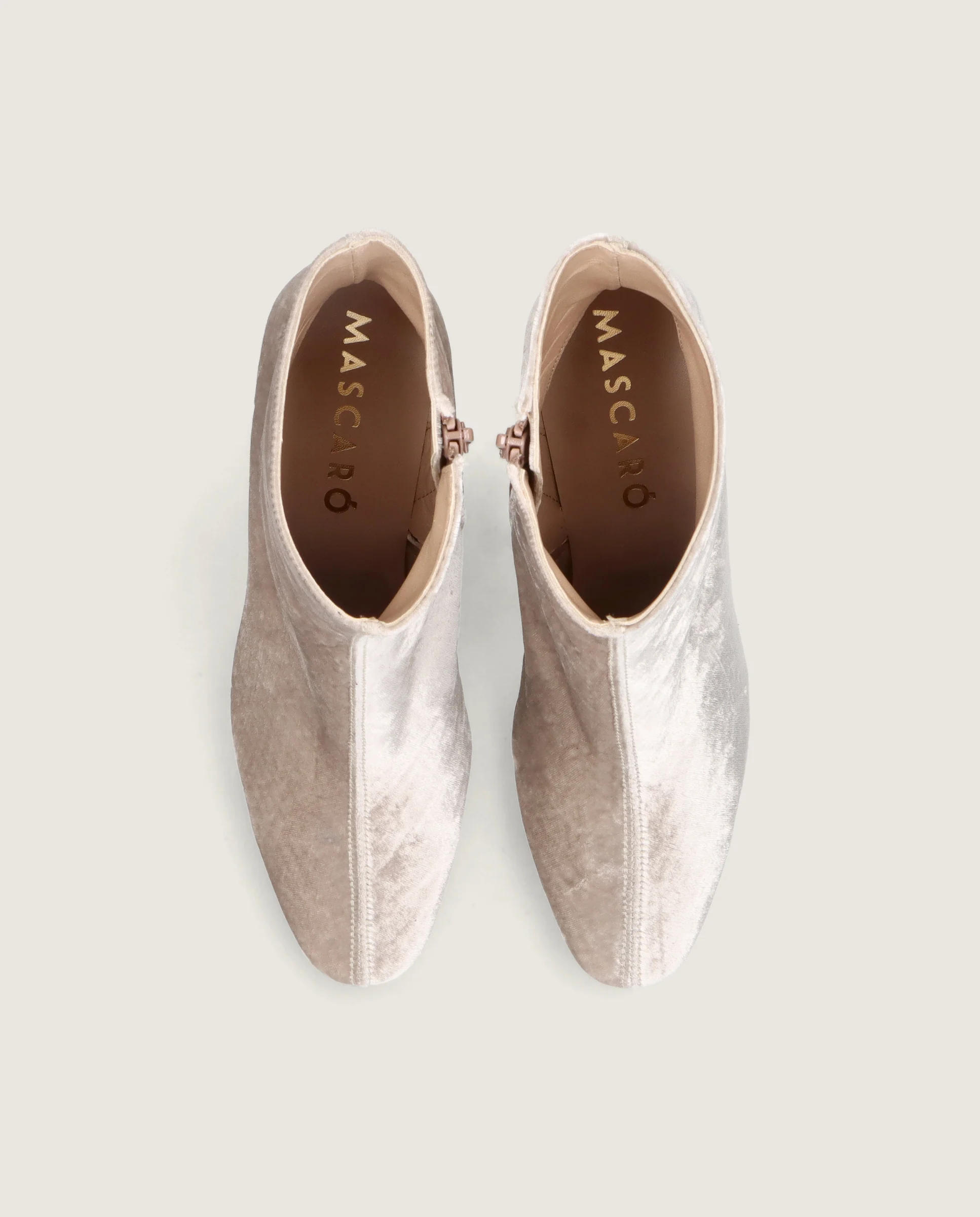 Botines Freja Beiges Tejidos - Image 2