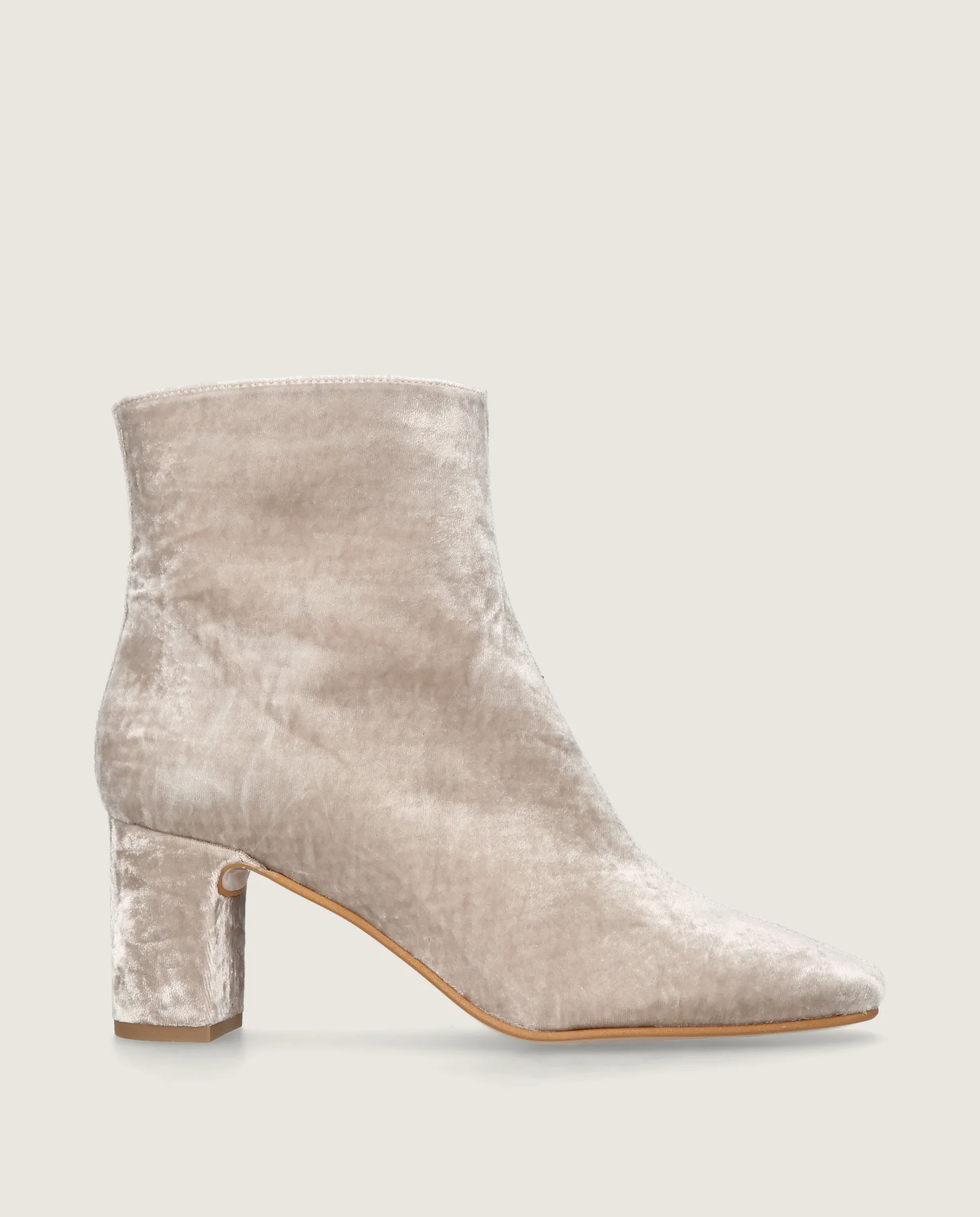 Botines Freja Beiges Tejidos - Image 3