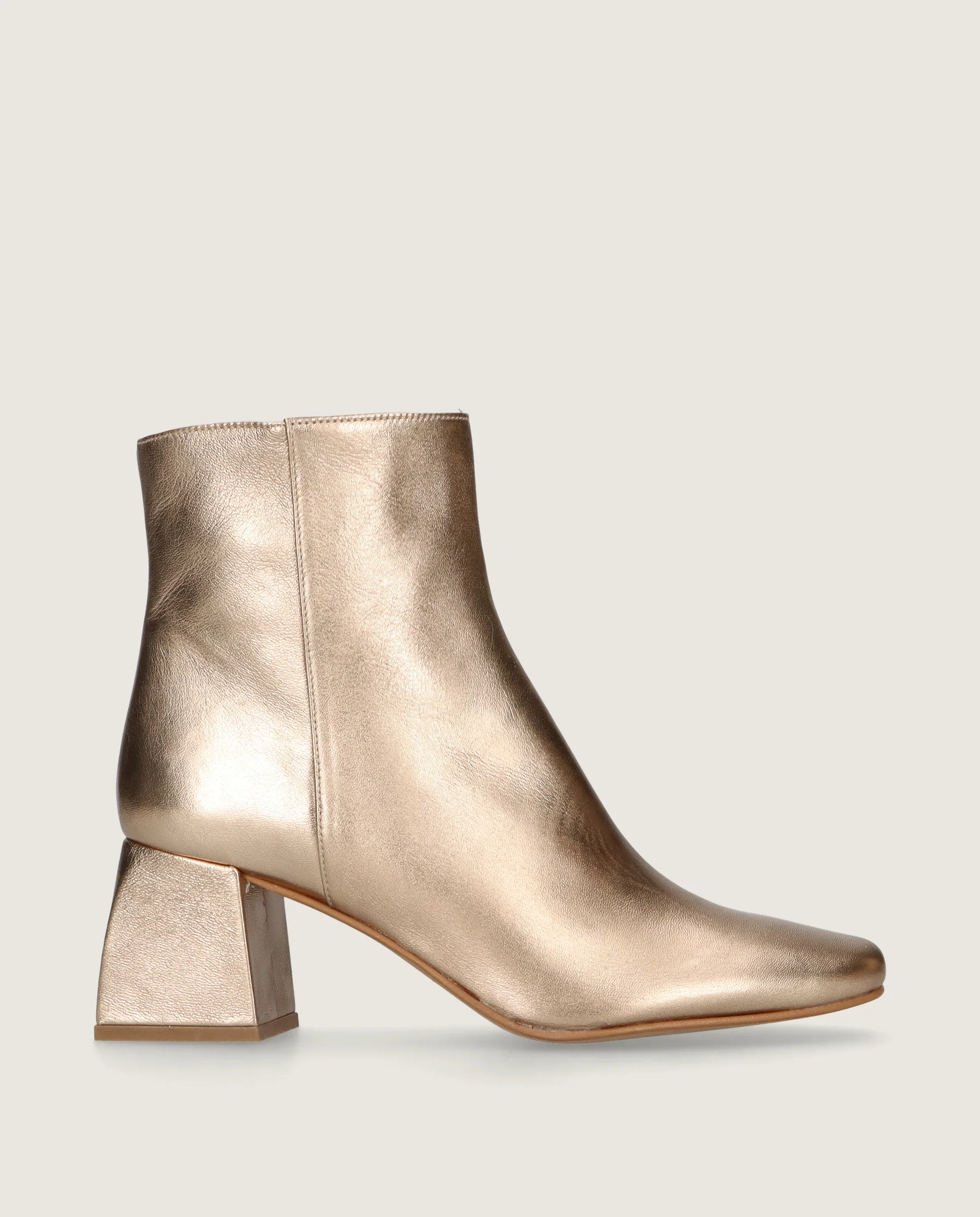 Botines Freja Dorados Pieles metalizadas - Image 3