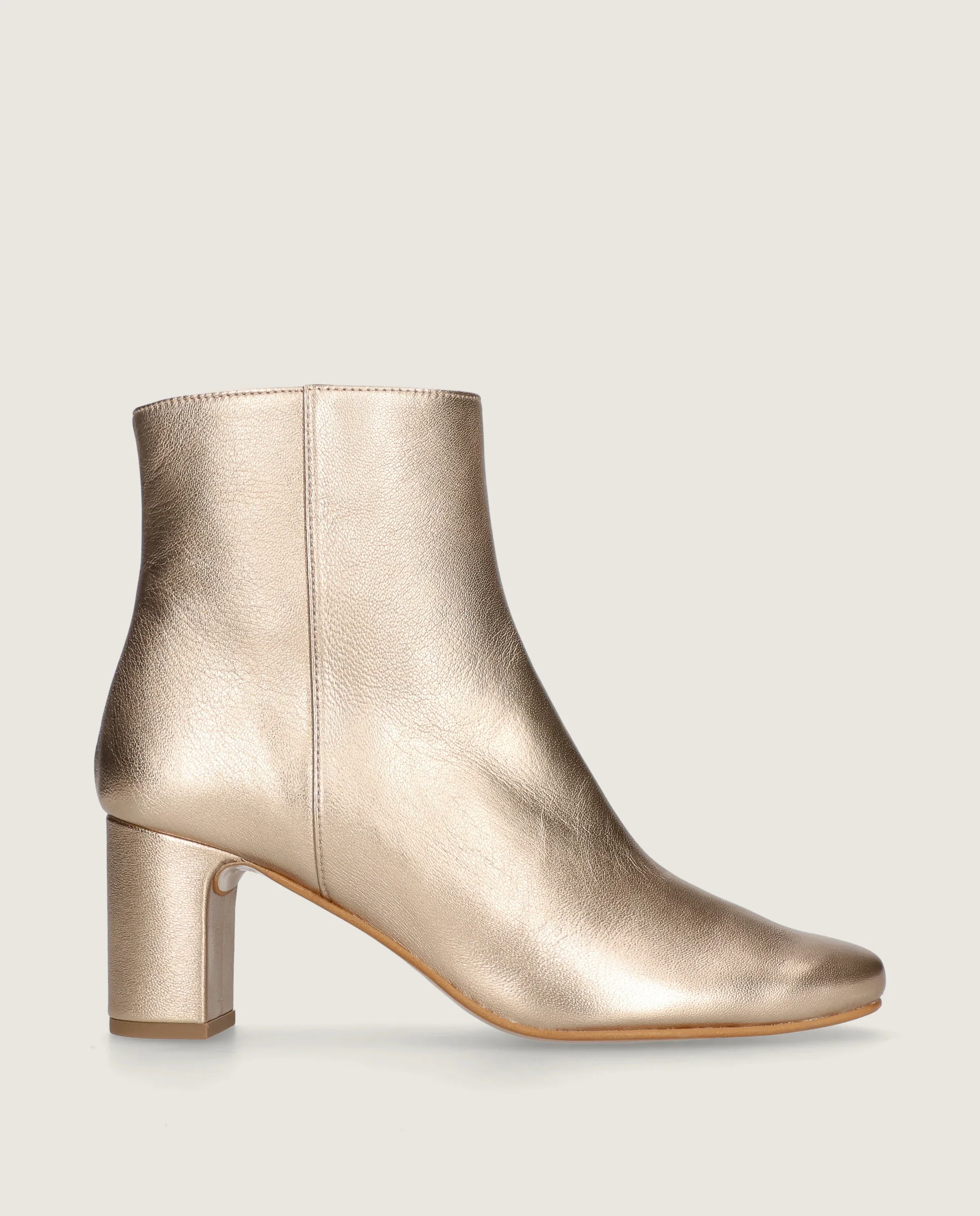 Botines Freja Dorados Pieles metalizadas - Image 3