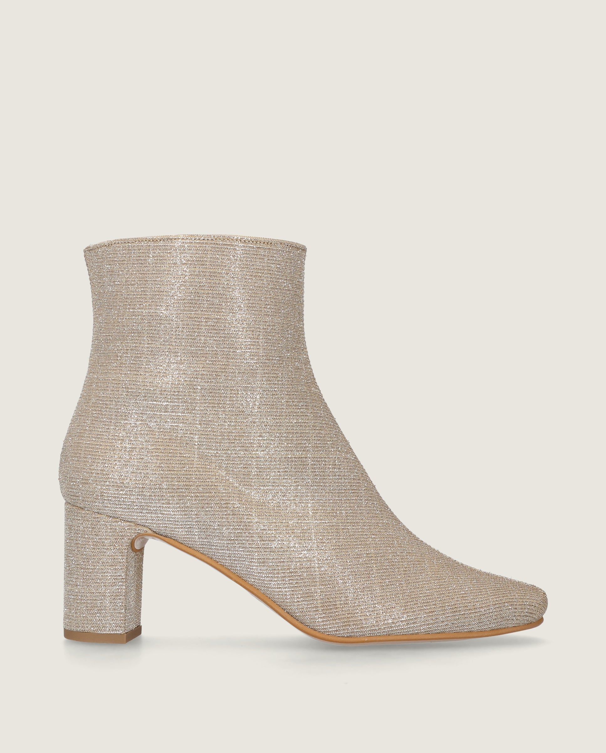 Botines Freja Dorados Tejidos - Image 3