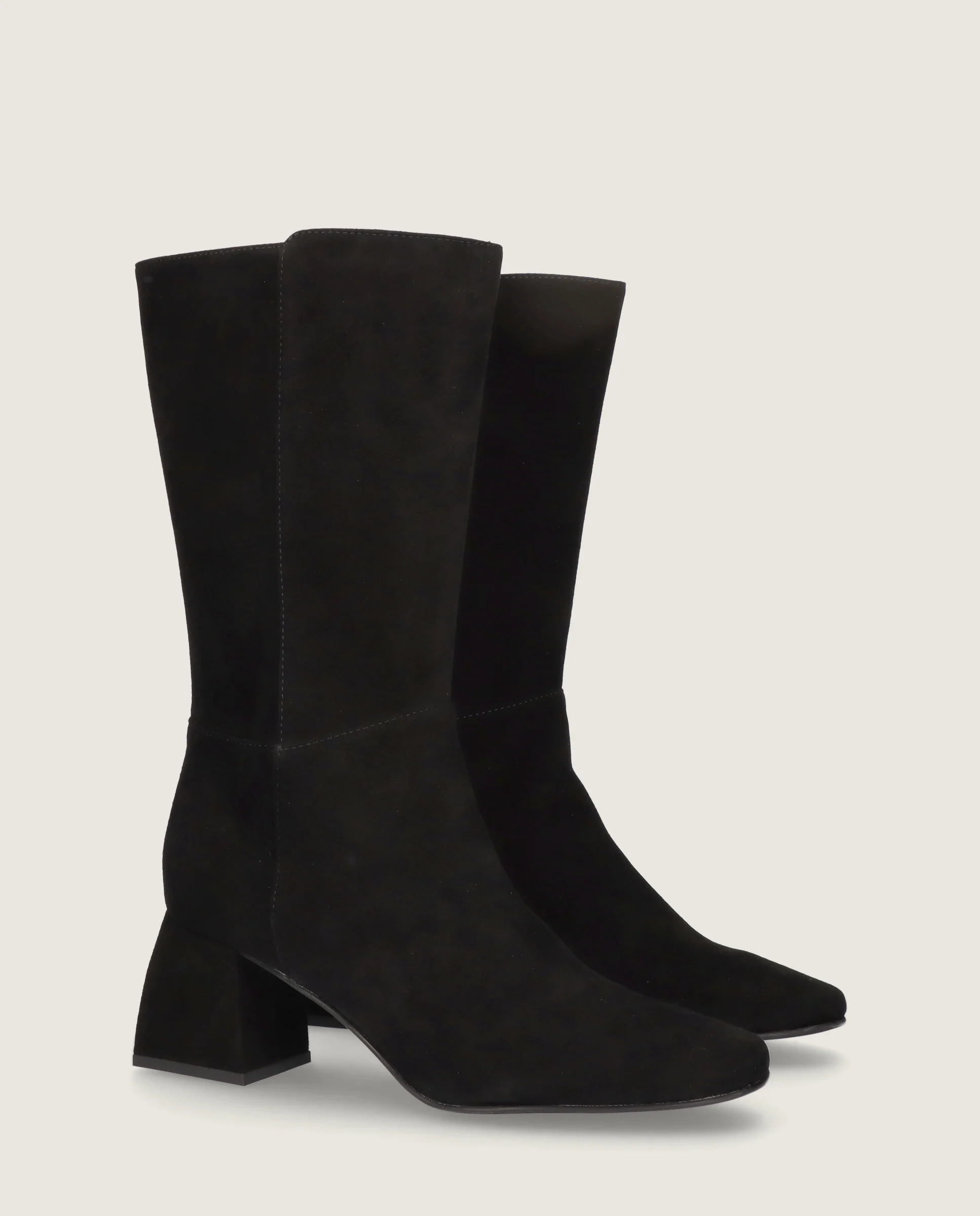 Botines Freja Negros Ante