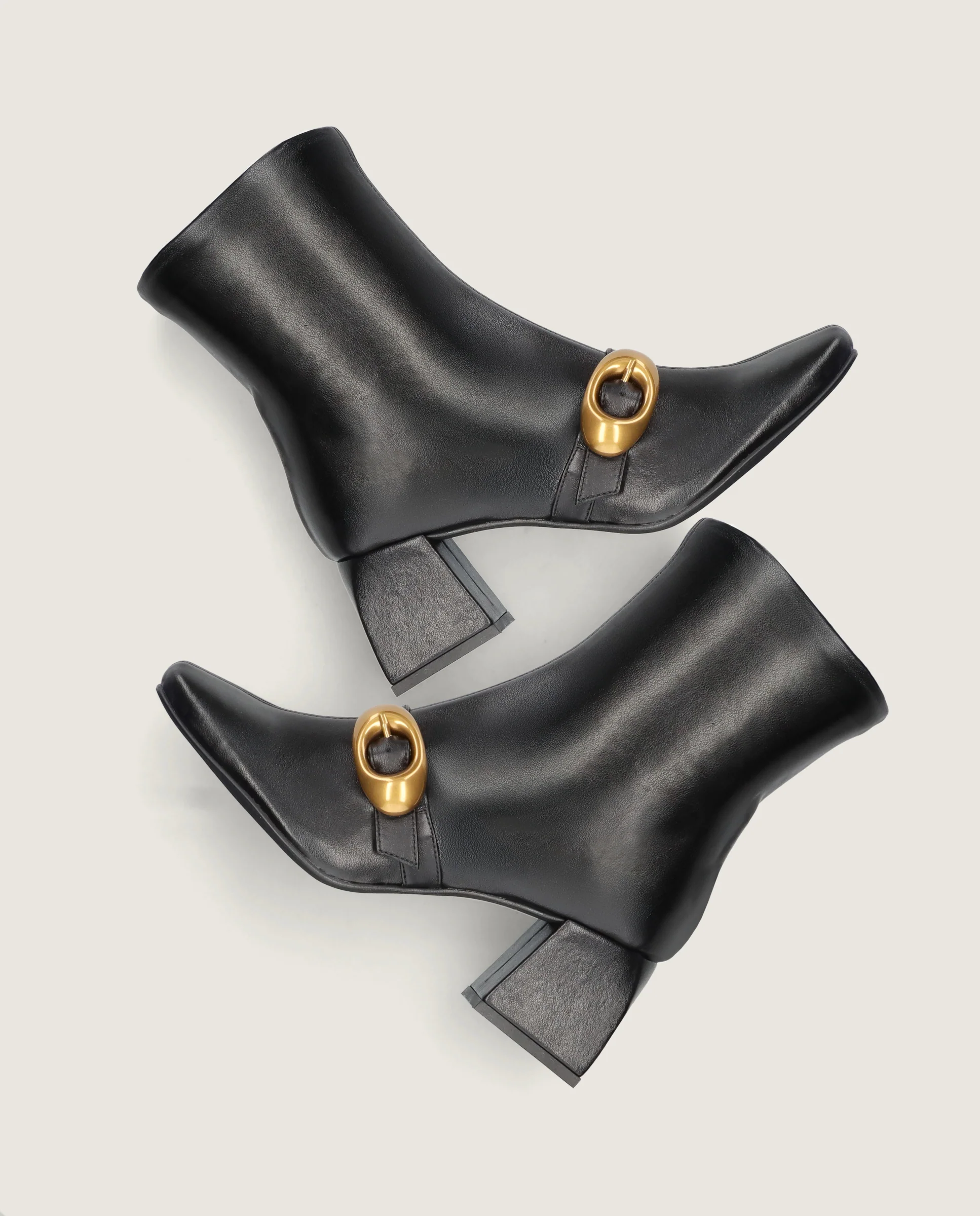 Botines Freja Negros Tejidos - Image 4