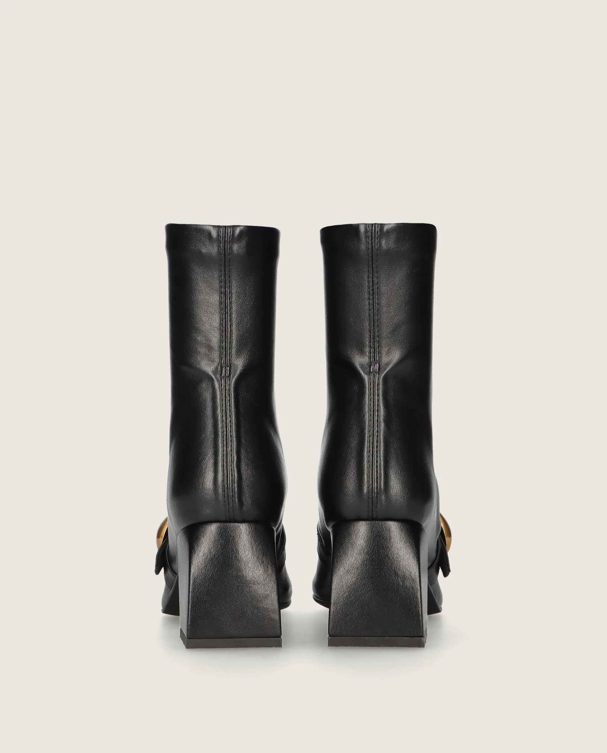 Botines Freja Negros Tejidos - Image 5