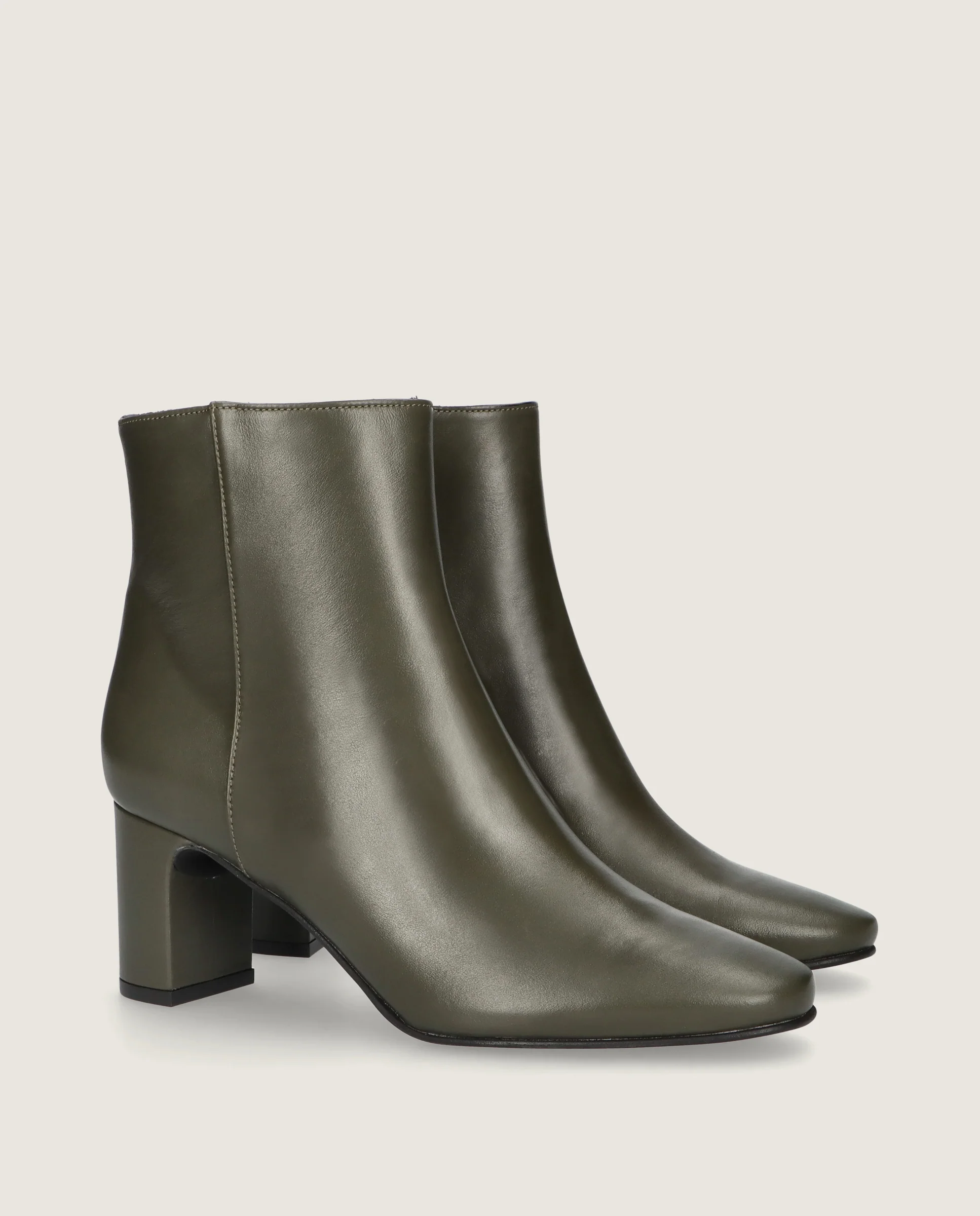 Botines Freja Verdes Piel