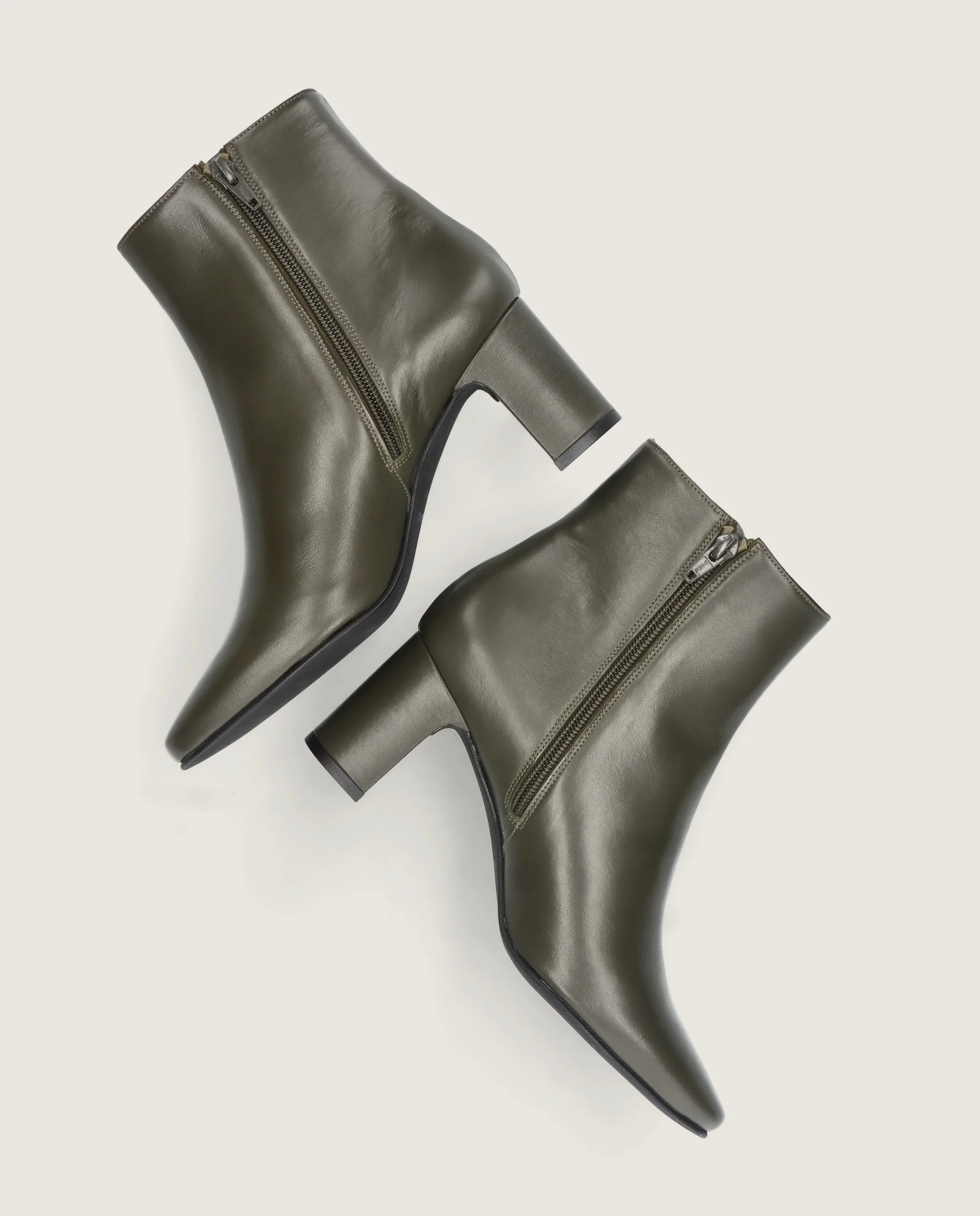 Botines Freja Verdes Piel - Image 4