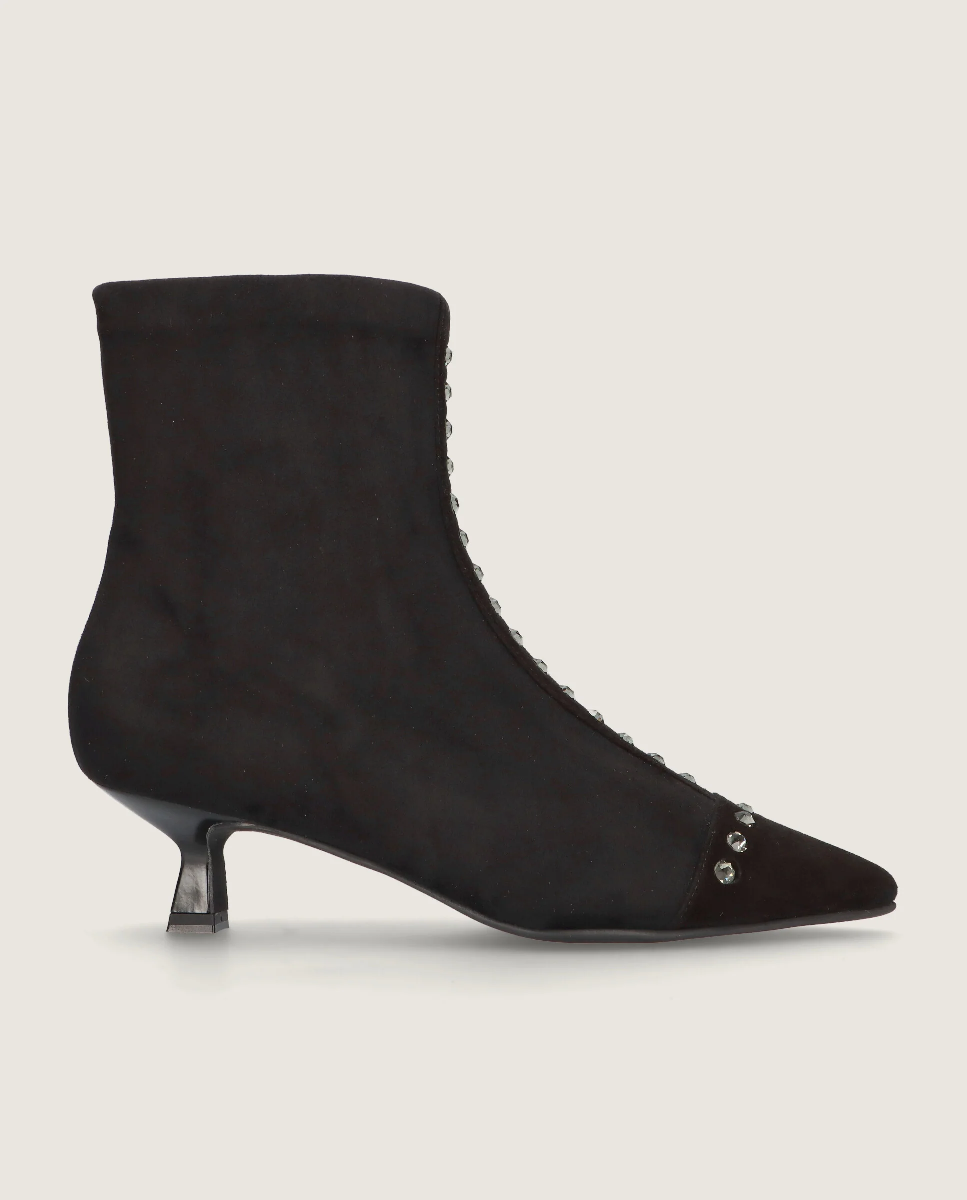 Botines Harriet Negros Tejidos - Image 3