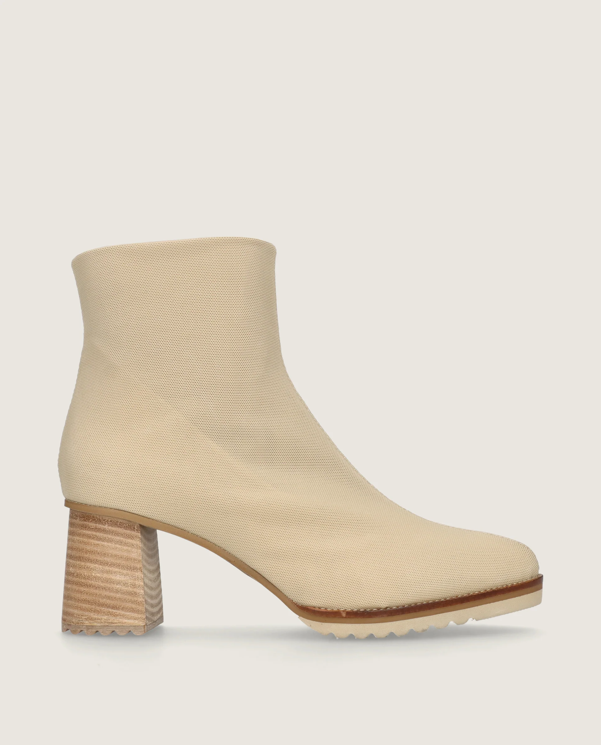 Botines Julie Beiges Tejidos - Image 3