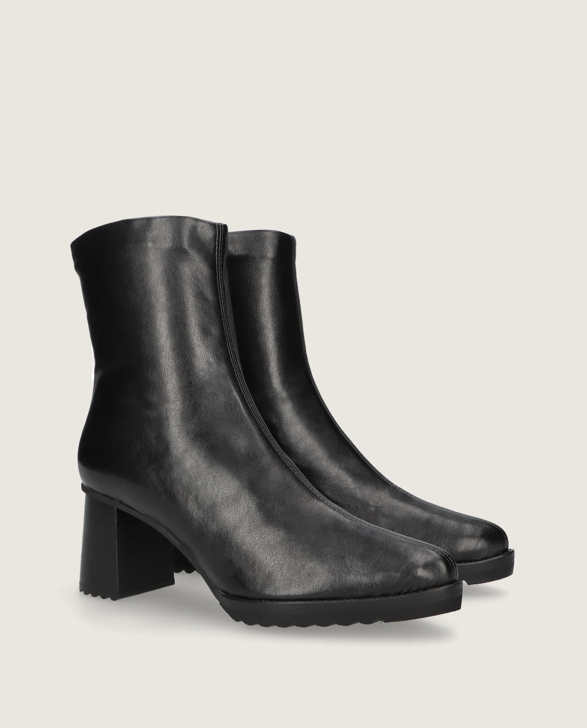 Botines Julie Negros Tejidos