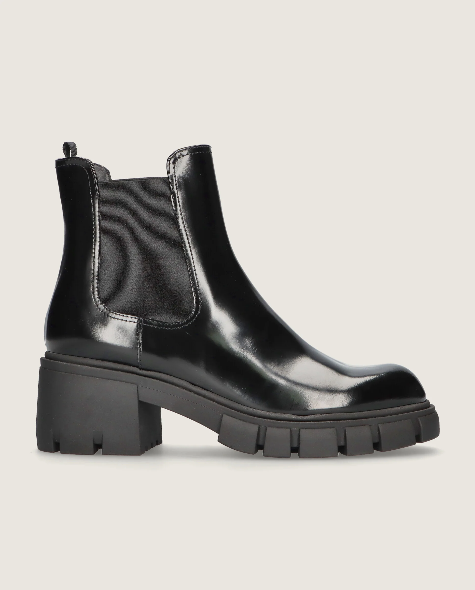 Botines June Negros Piel - Image 3