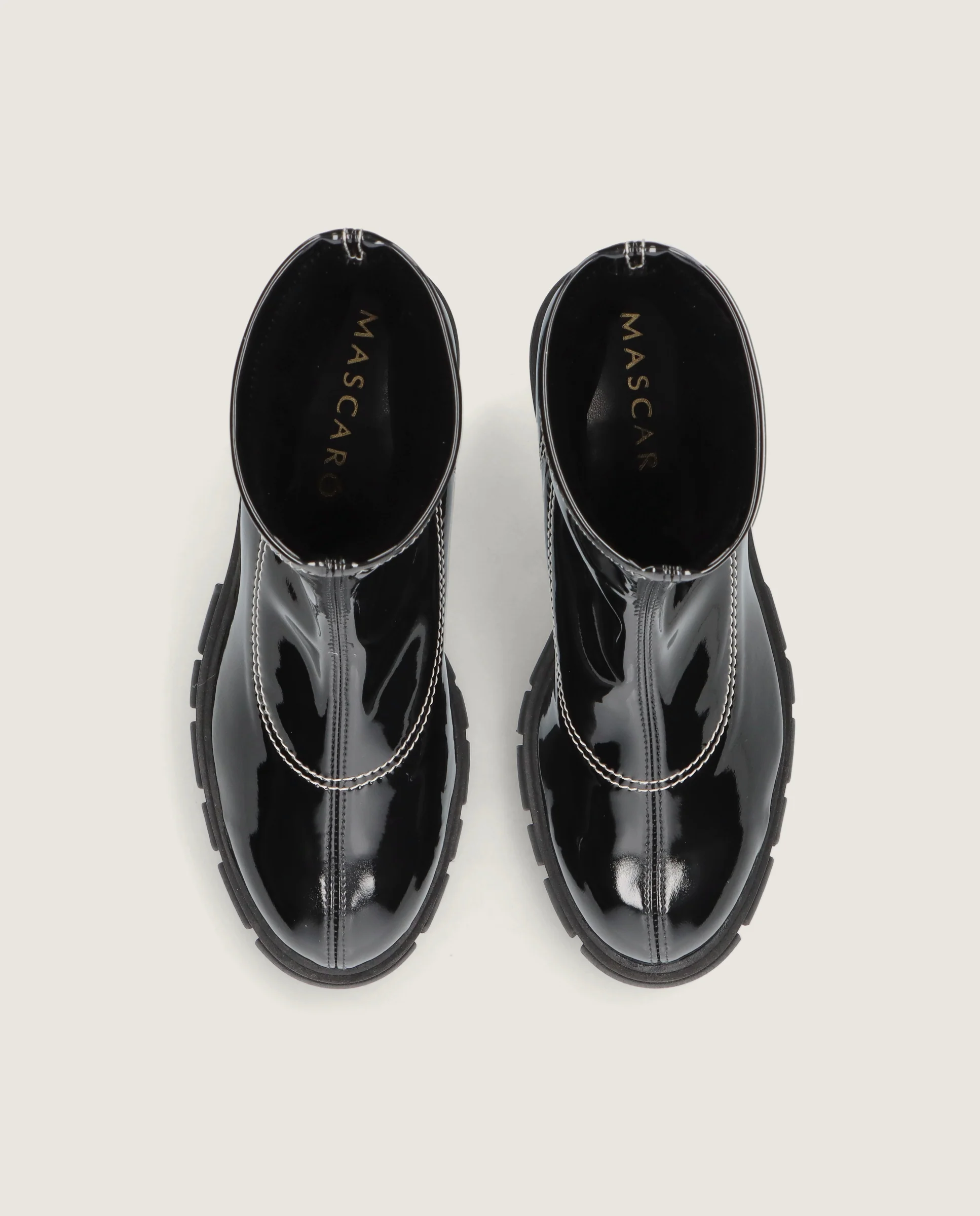 Botines June Negros Tejidos - Image 2