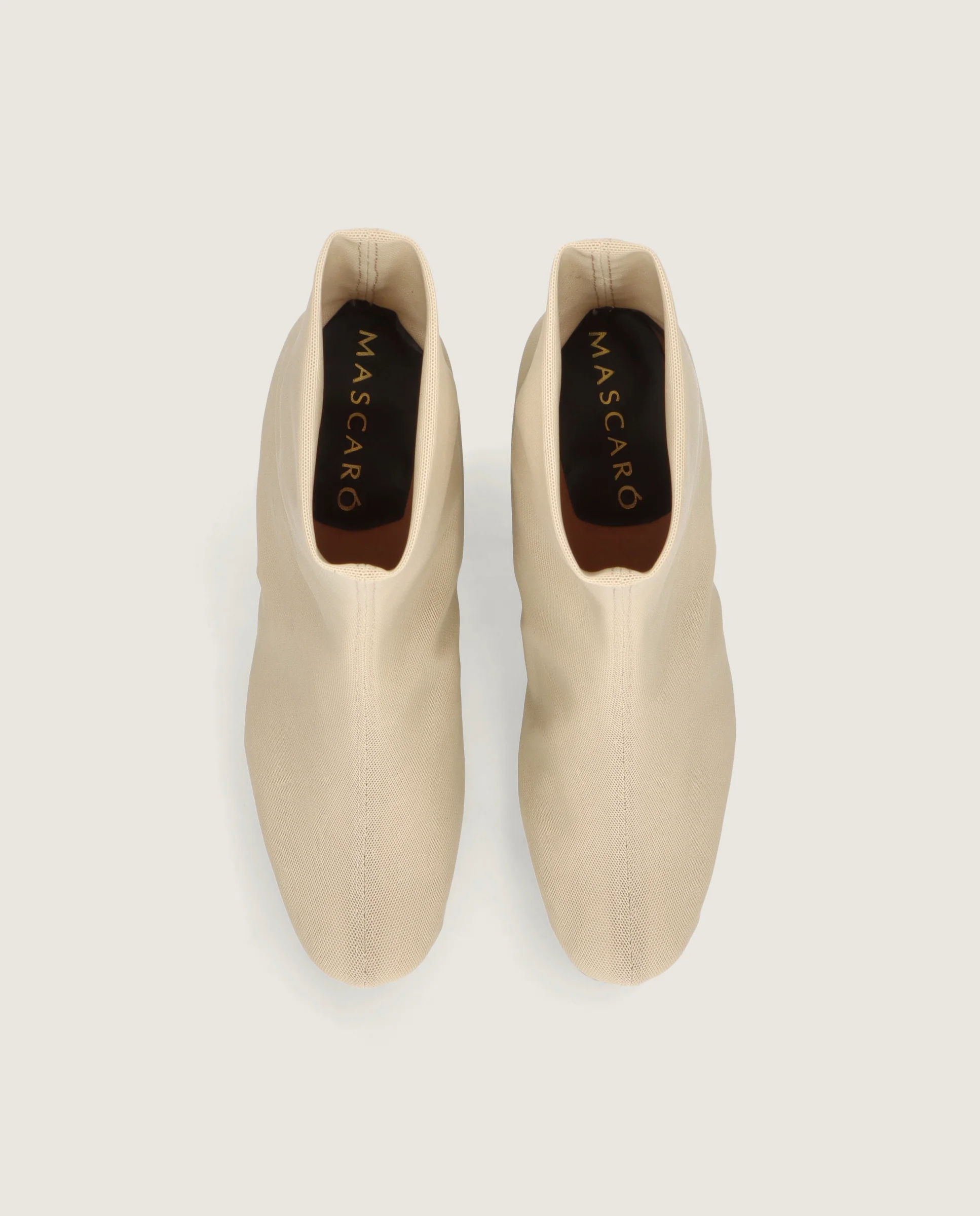 Botines Milan Beiges Tejidos - Image 2