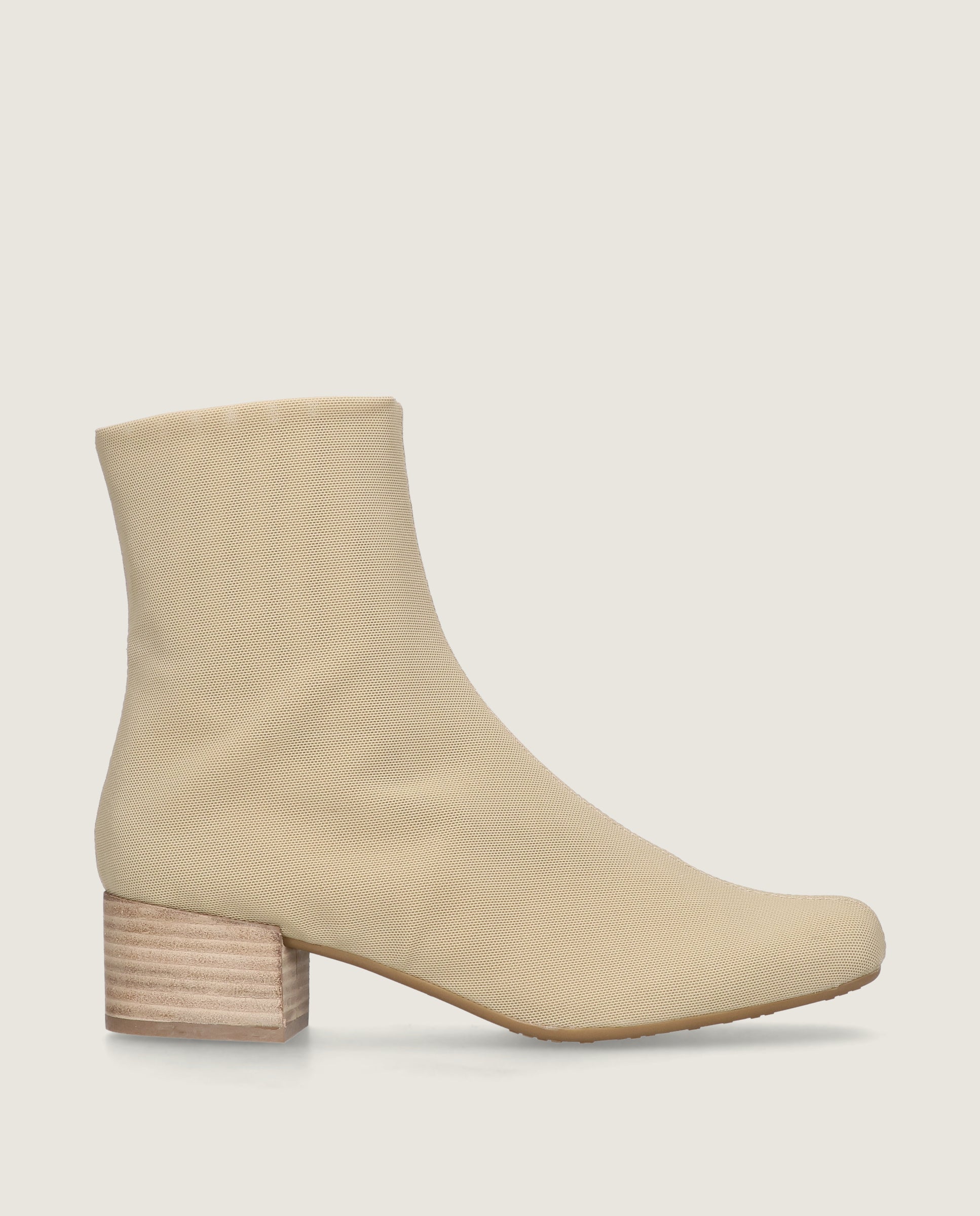 Botines Milan Beiges Tejidos - Image 3