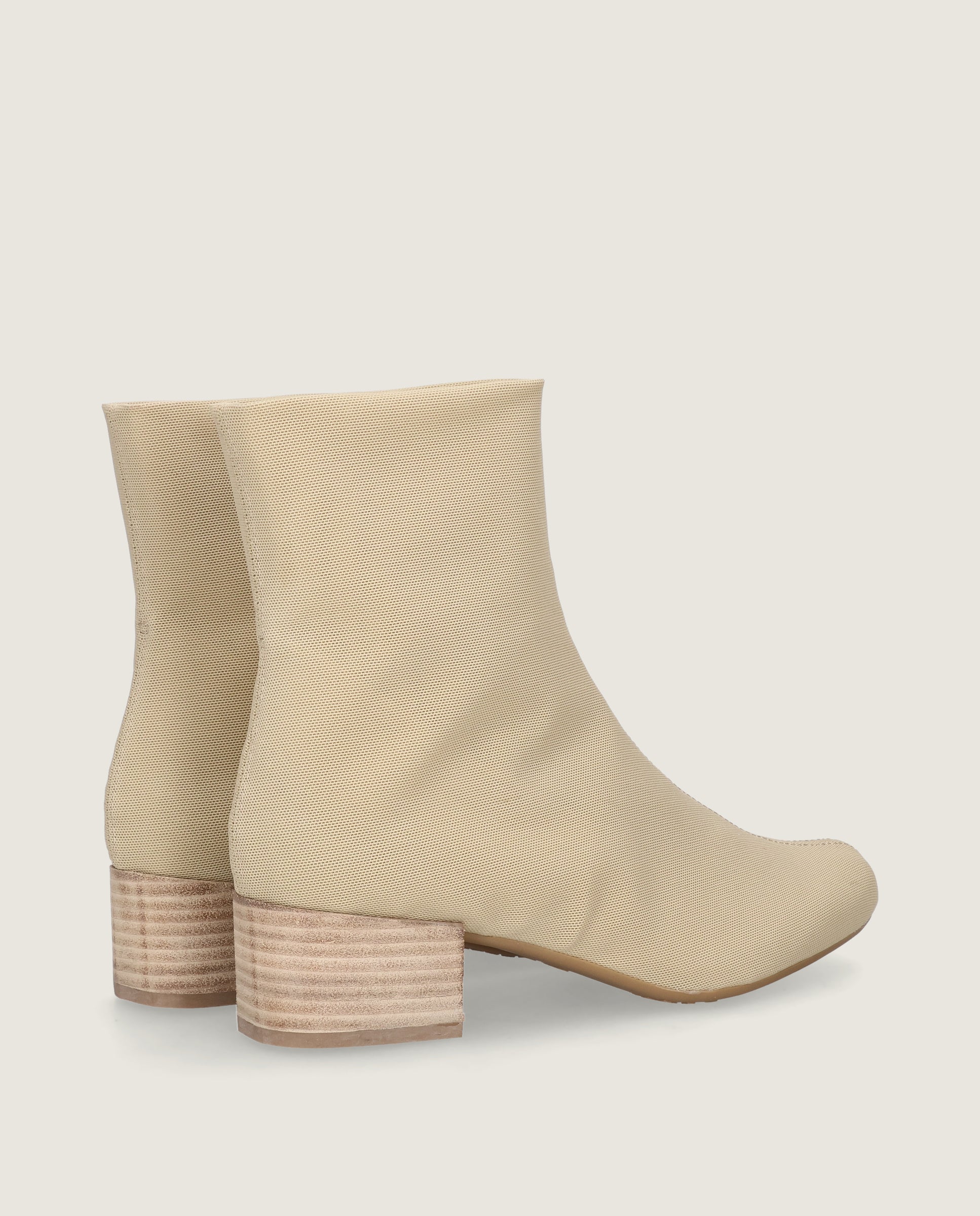 Botines Milan Beiges Tejidos - Image 4
