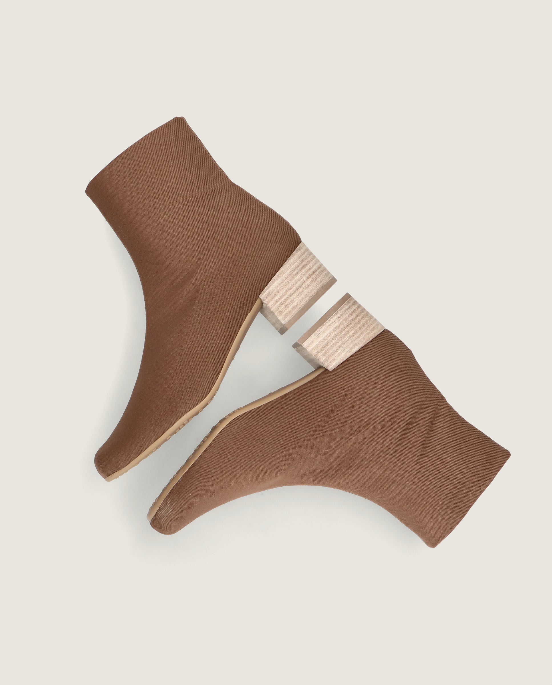 Botines Milan Marrones Tejidos - Image 5