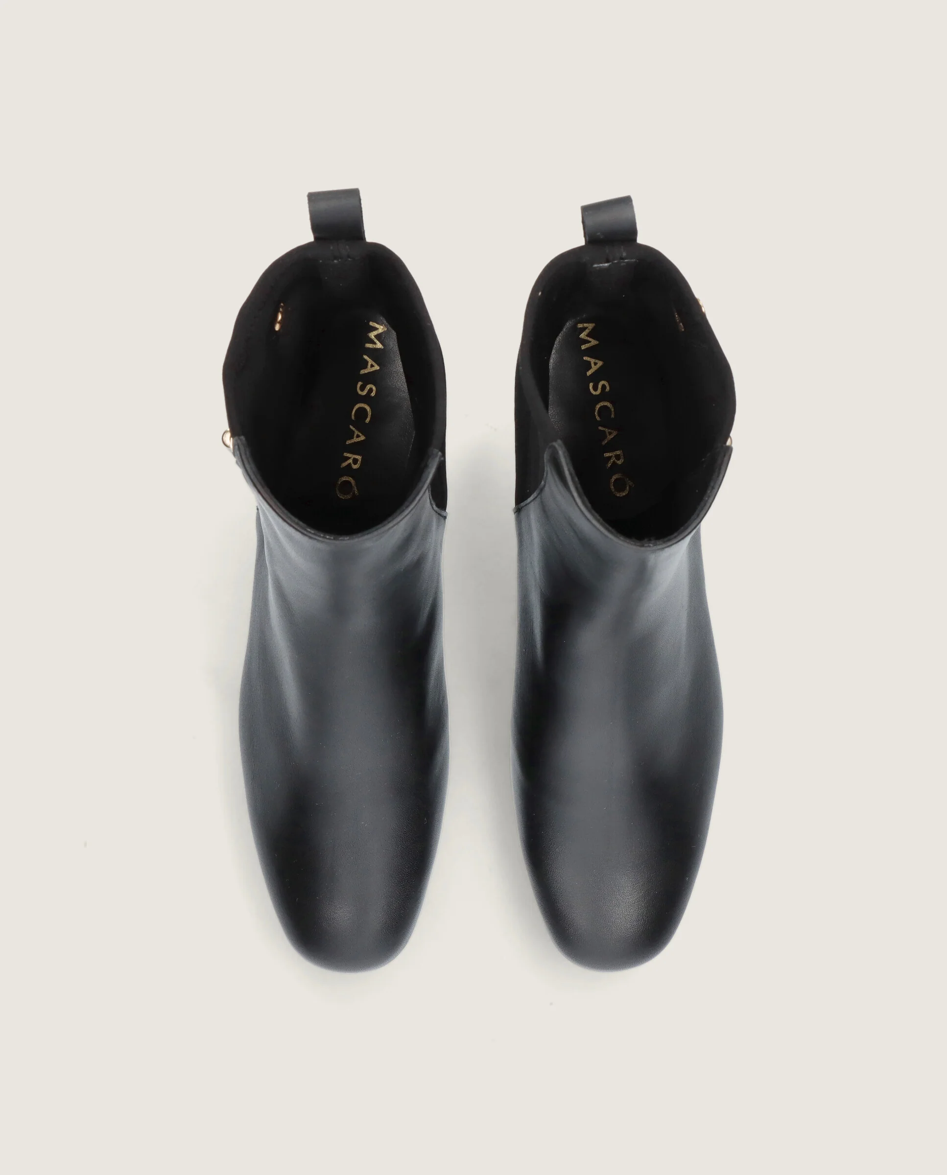 Botines Milan Negros Tejidos - Image 2