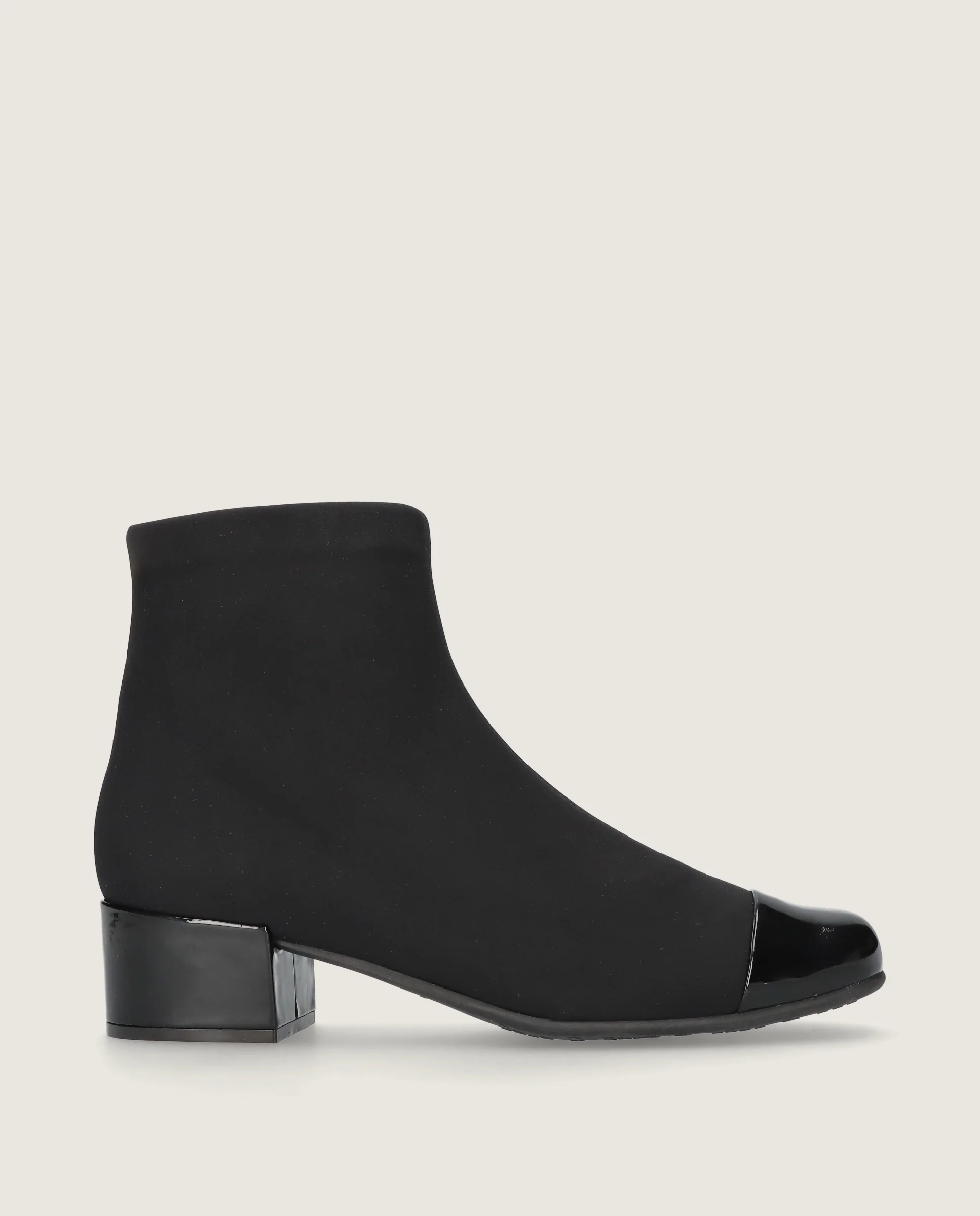 Botines Milan Negros Tejidos - Image 3