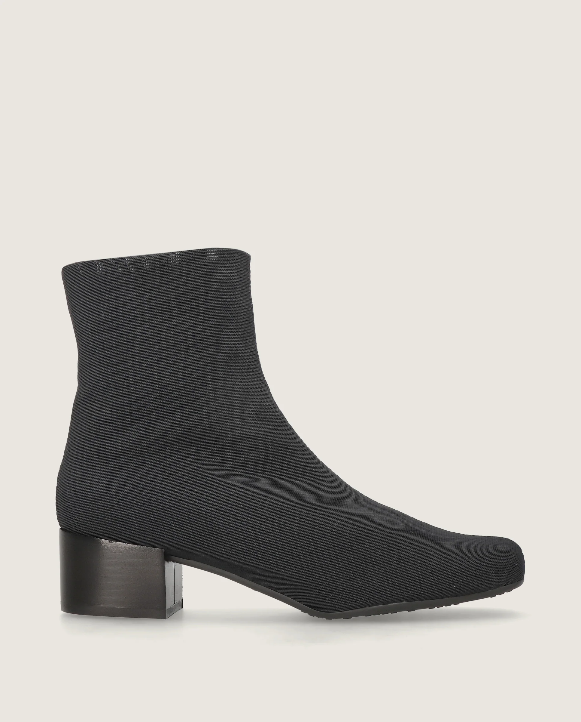 Botines Milan Negros Tejidos - Image 3