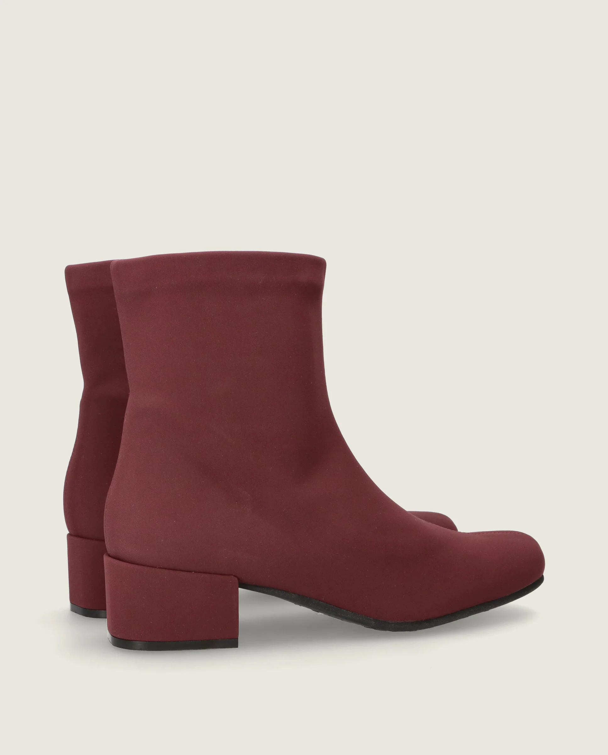 Botines Milan Rojos Tejidos - Image 4