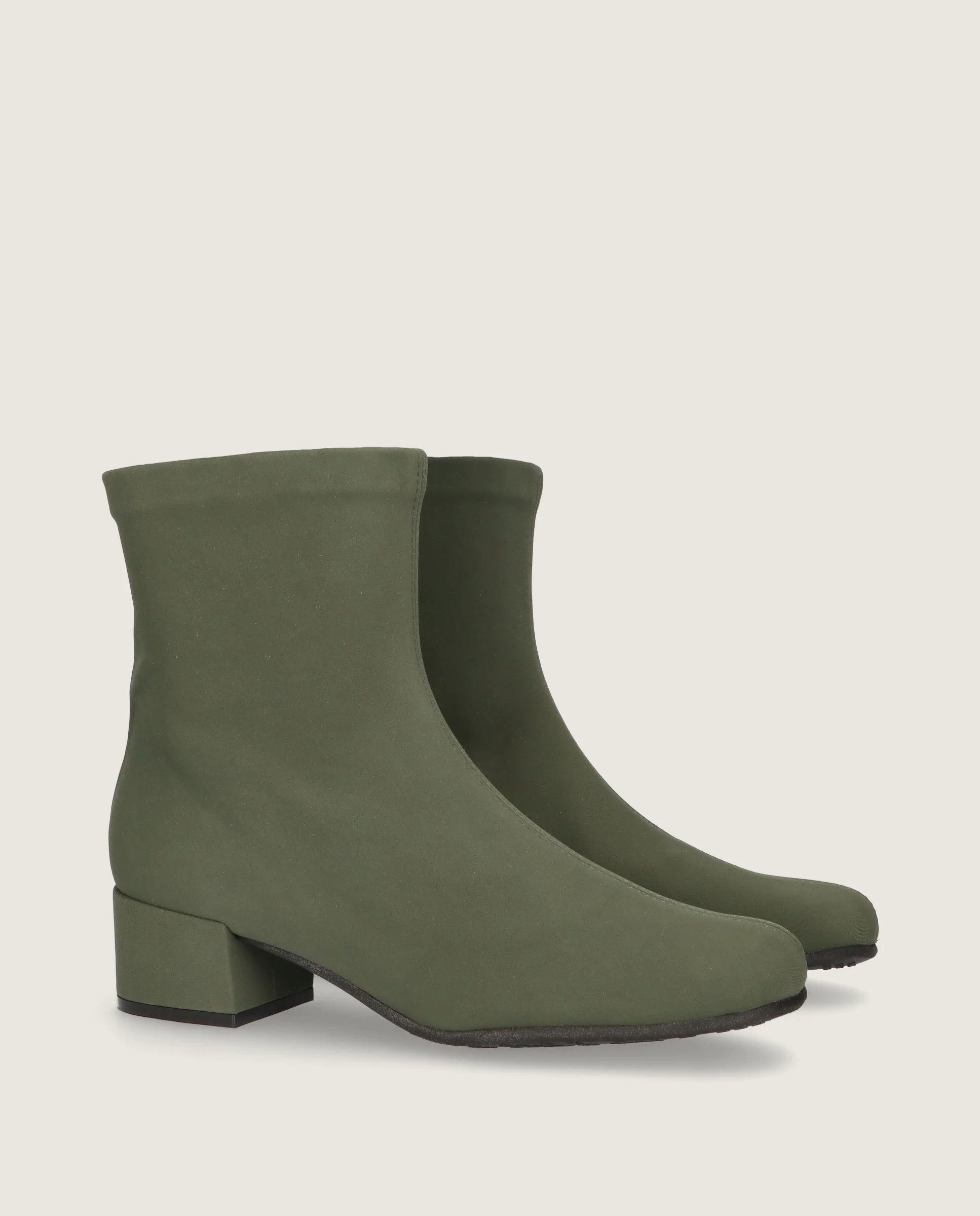 Botines Milan Verdes Tejidos