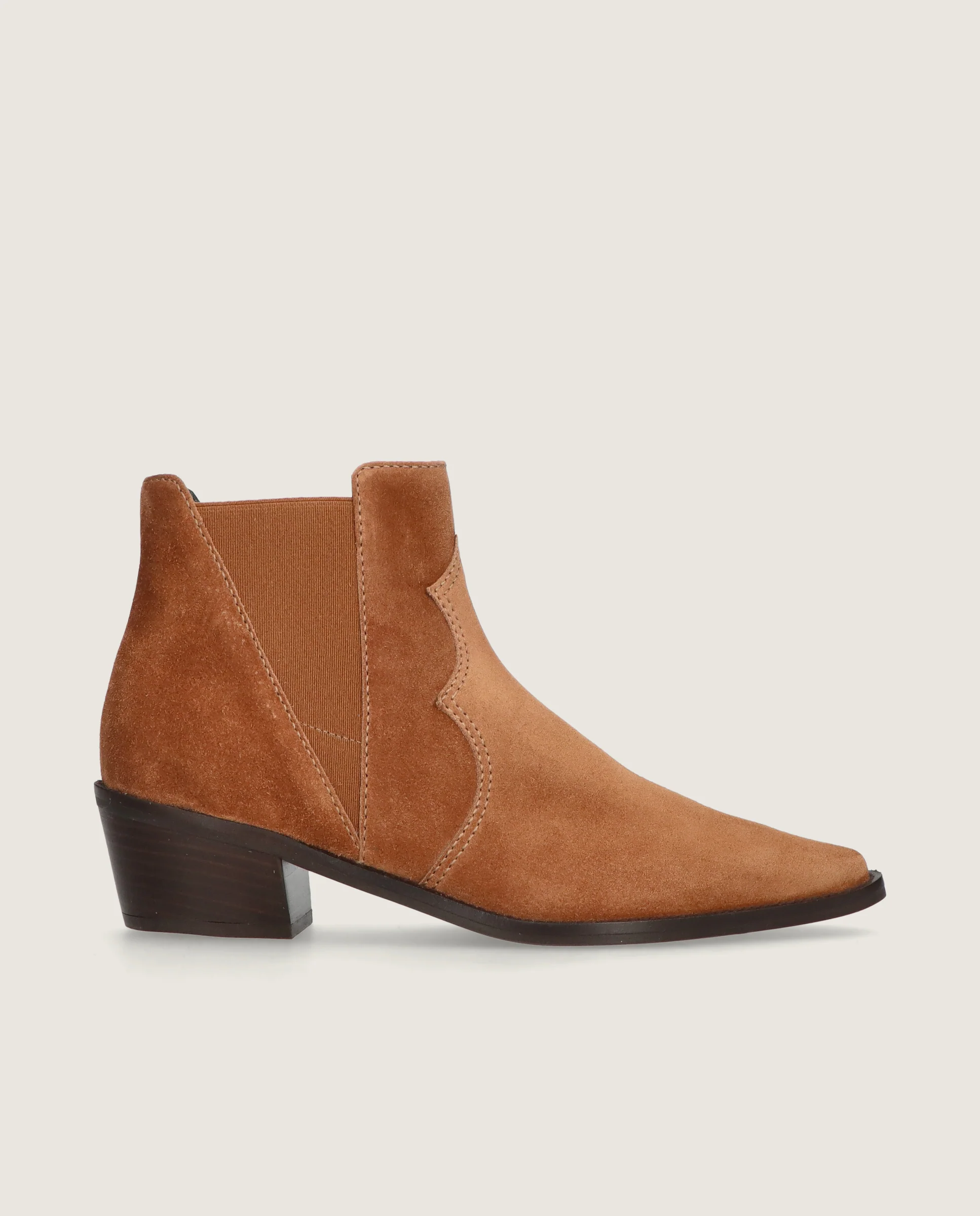 Botines Nashville Marrones Ante - Image 3